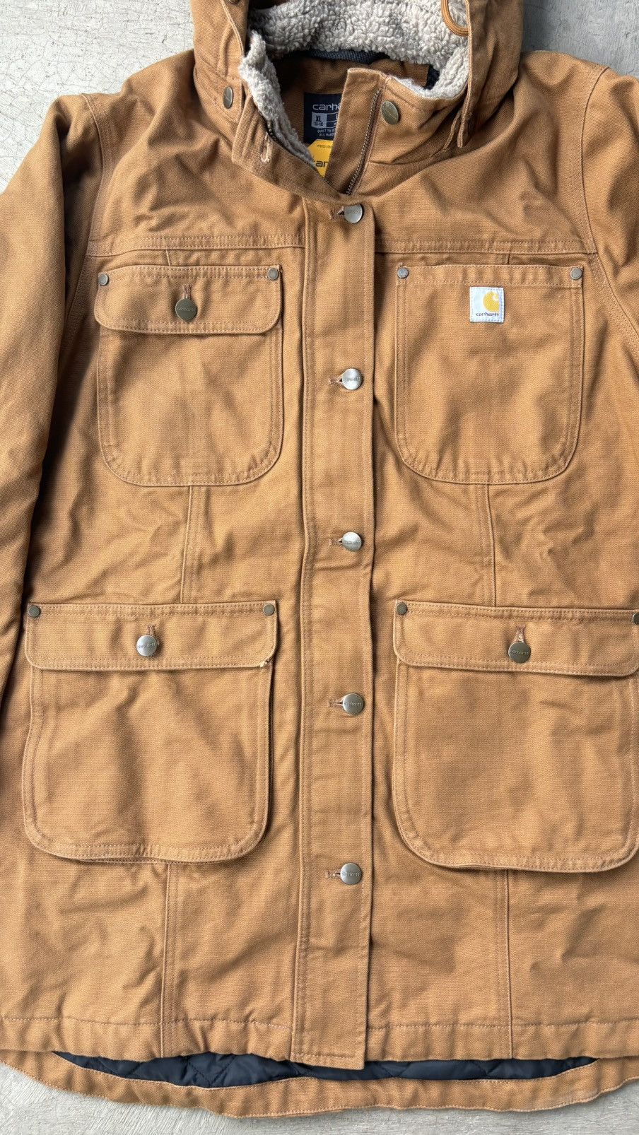 Carhartt Carhartt Washed Duck Coat Fall 2023 Size US XL / EU 56 / 4 - 3 Thumbnail