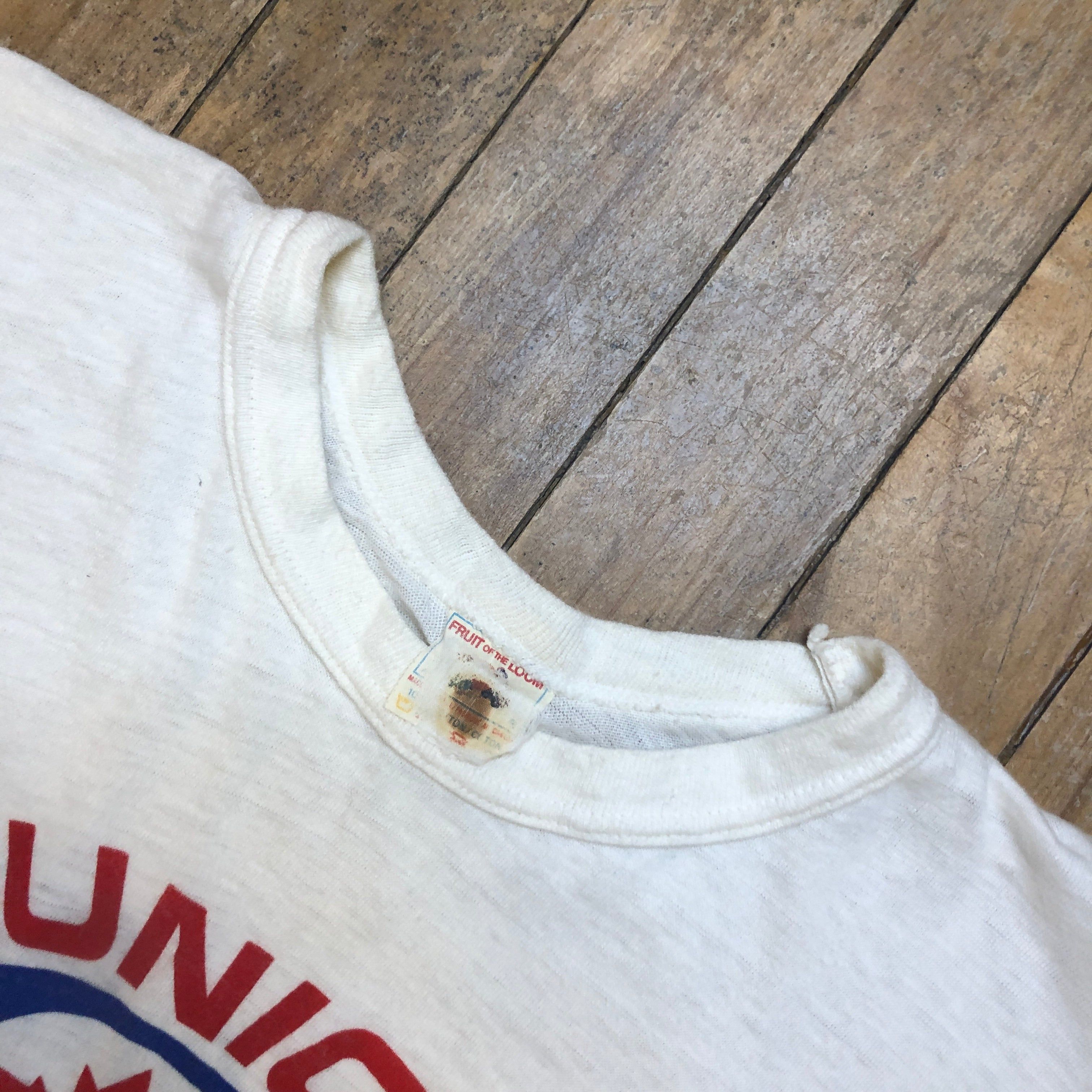 Fruit Of The Loom 80s Royal Bank Junior Olympics Vintage Single Stitch T-Shirt Size Small Size US S / EU 44-46 / 1 - 5 Thumbnail