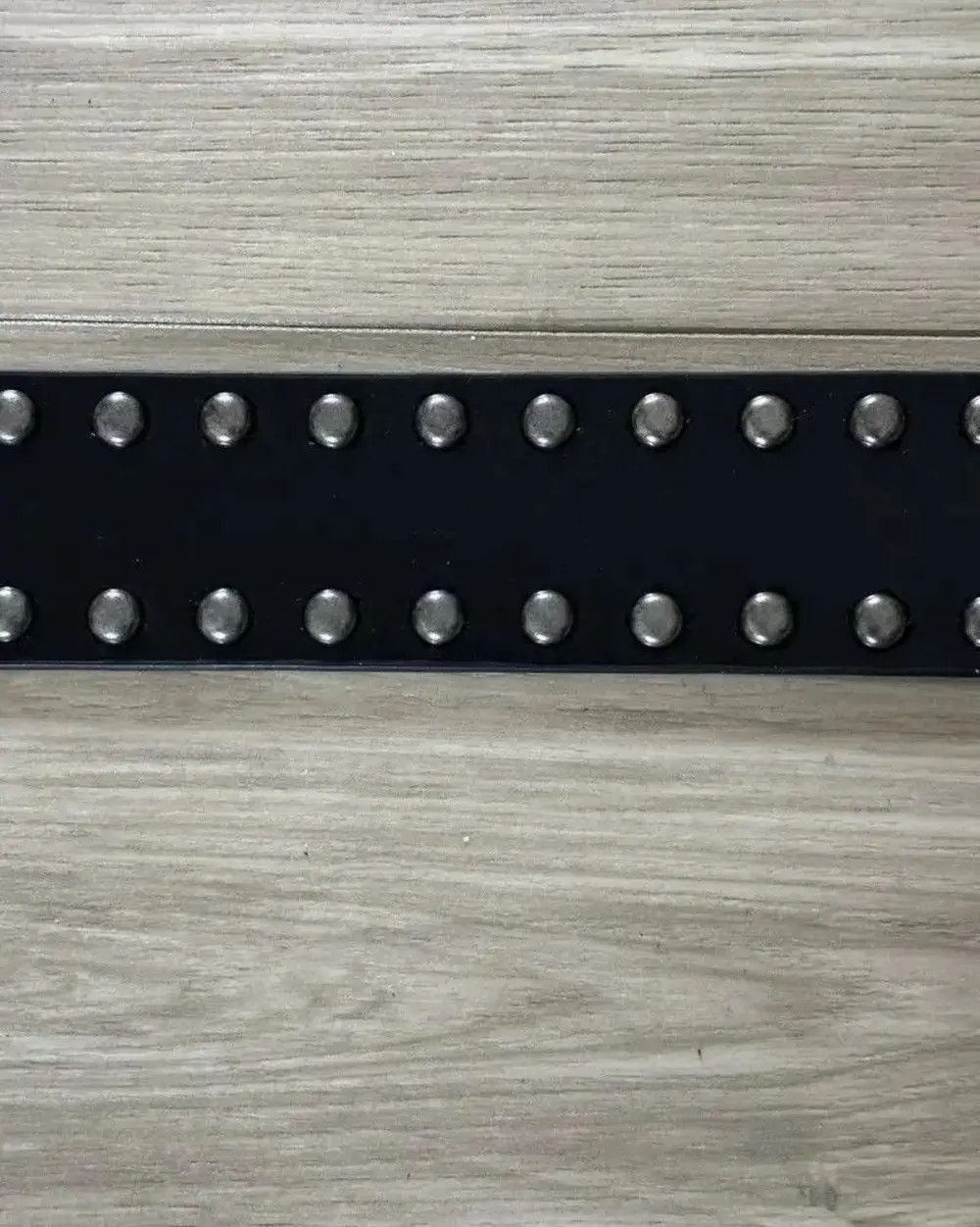Japanese Brand × Vintage Rock Studded Belt (black) Size 32 - 3 Thumbnail