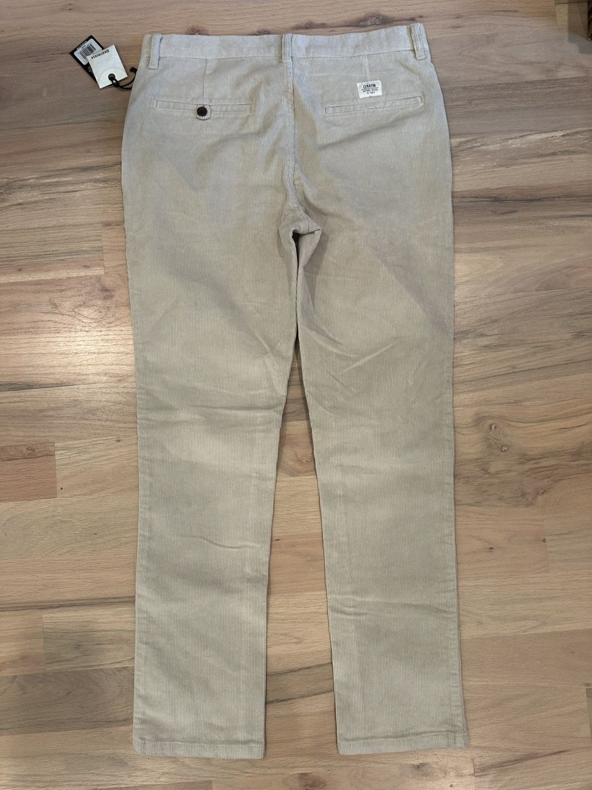 Katin Katin Corduroy Slim Fit Khaki Pants 34x31 Size US 34 / EU 50 - 7 Thumbnail