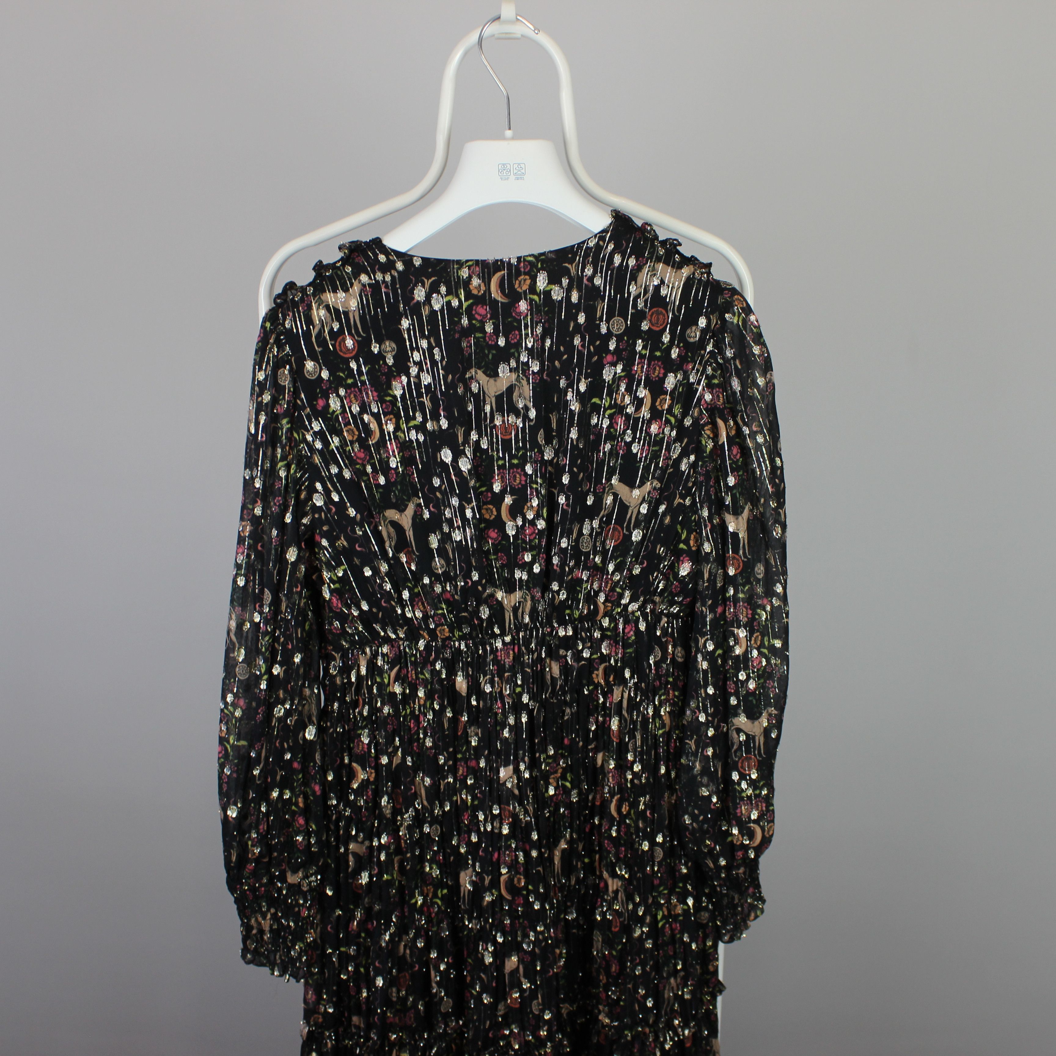 Sandro Sandro Paris dress women Dinna Printed 38 silk Size XS / US 0-2 / IT 36-38 - 12 Thumbnail