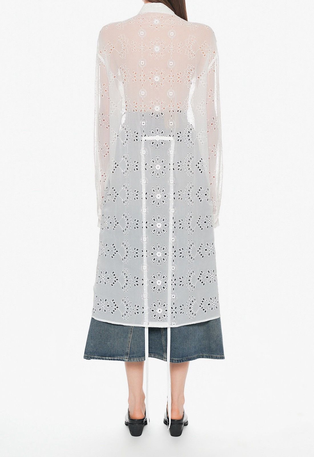 Ann Demeulemeester Last Ann Demeulemeester Gabi Relaxed Long Fit Shirt Size XS / US 0-2 / IT 36-38 - 2 Thumbnail