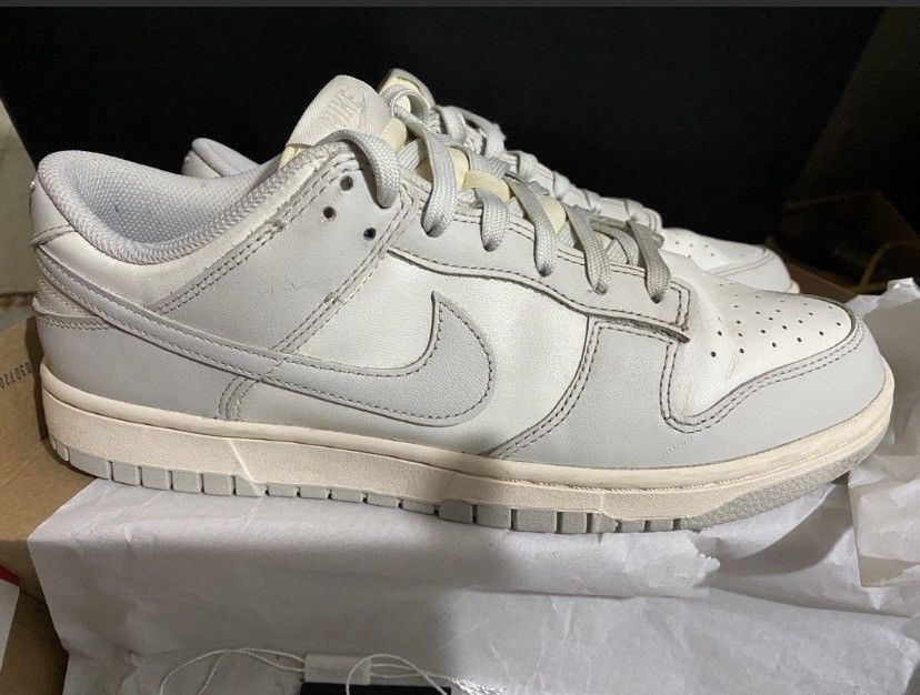 Nike Nike dunk low sail light bone Size US 10 / IT 40 - 2 Thumbnail