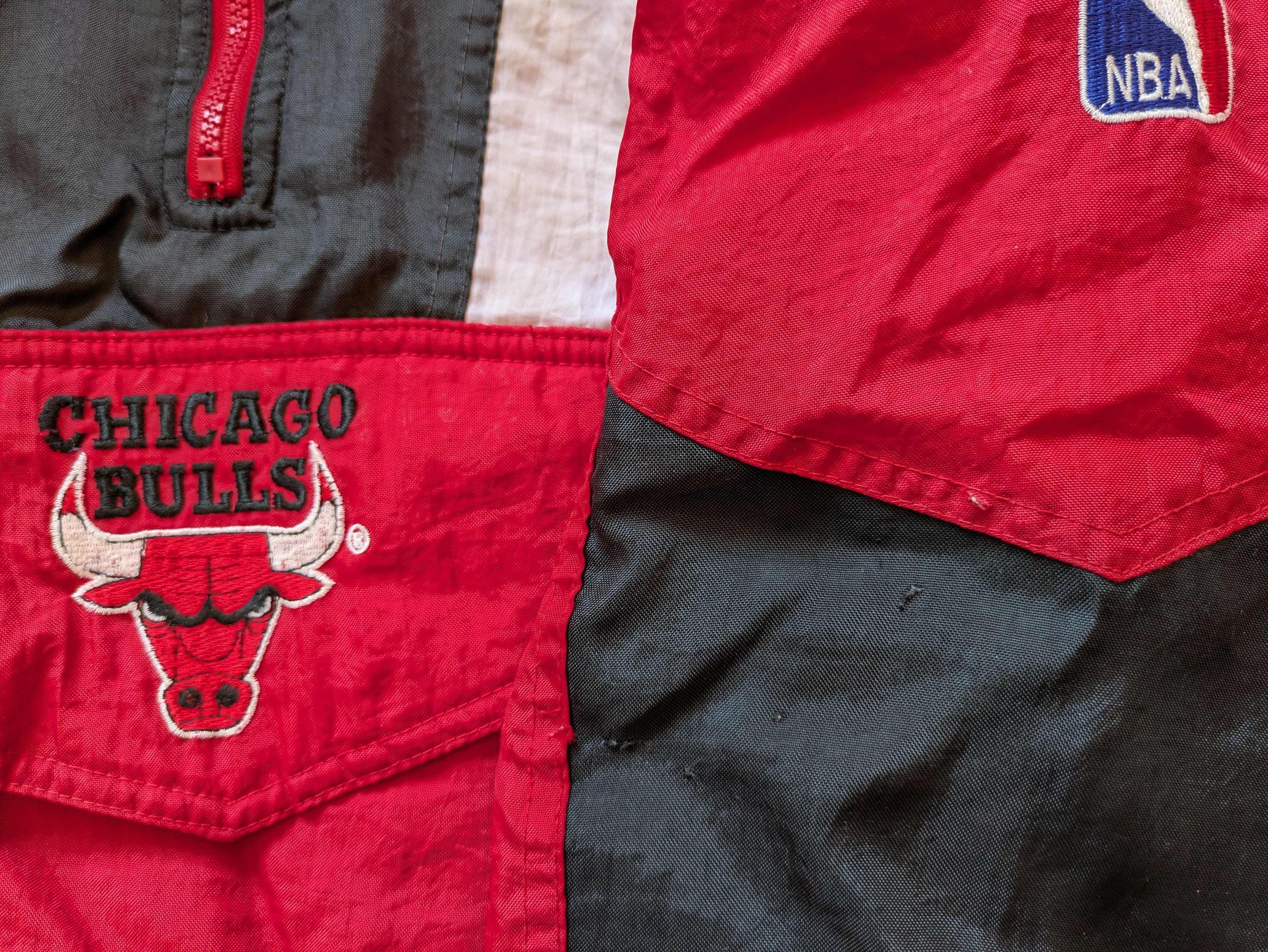 Starter Chicago Bulls 90s STARTER puffer 1/2 jacket yth red NBA vtg Size US XS / EU 42 / 0 - 6 Thumbnail