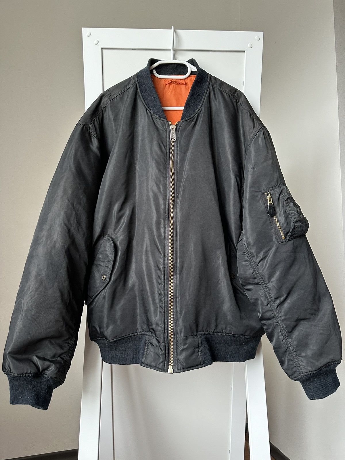 Fostex Garments 💣 FOSTEX GARMENTS MA 1 BOMBER FLYER JACKET KANYE