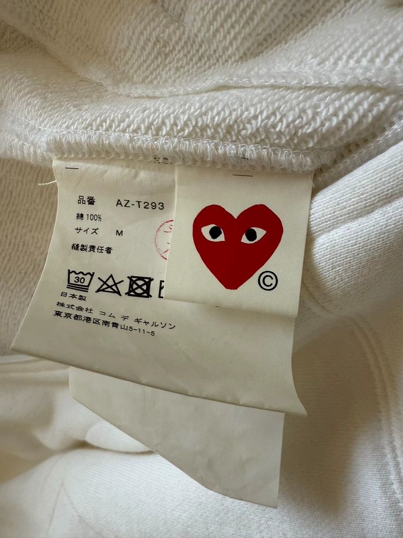 Other Comme Des Garcons White Hoodie Size M / US 6-8 / IT 42-44 - 5 Thumbnail