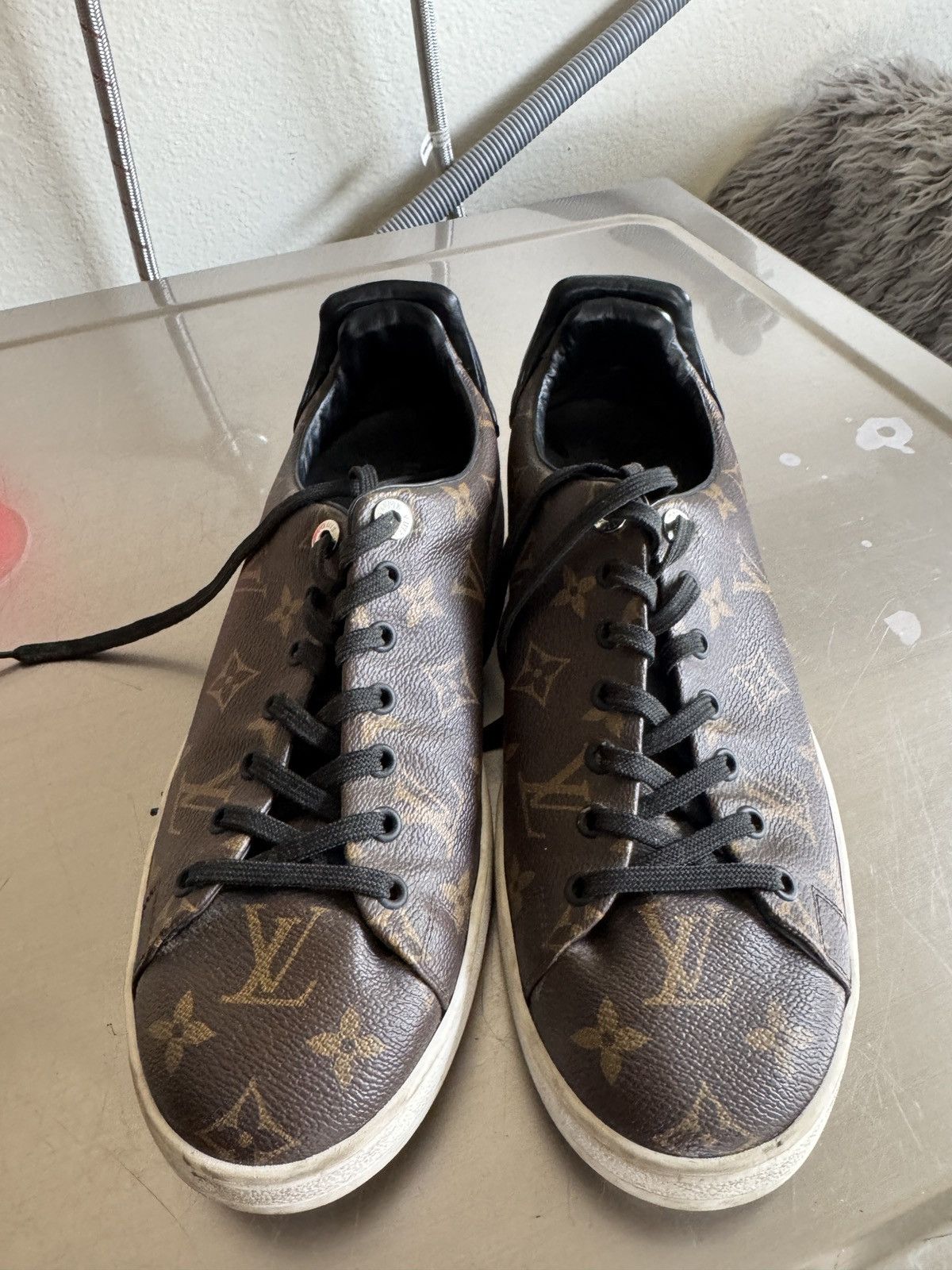 Louis Vuitton Louis Vuitton Frontrow sneakers size 7 UK Size US 8 / EU 41 - 1 Thumbnail
