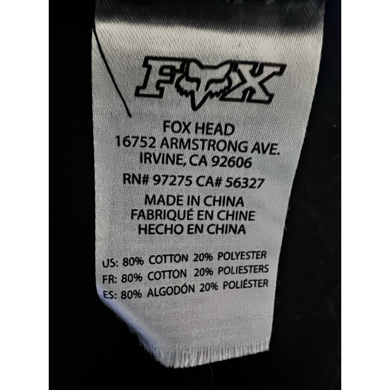 Fox Racing FOX Racing Graphic Logo Black Pullover Hoodie Sweatshirt XL Size XL / US 12-14 / IT 48-50 - 7 Thumbnail