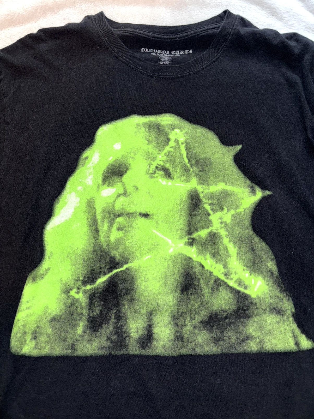 Playboi Carti VERY RARE PLAYBOI CARTI 2018 NEON TOUR LONGSLEEVE Size US L / EU 52-54 / 3 - 2 Thumbnail