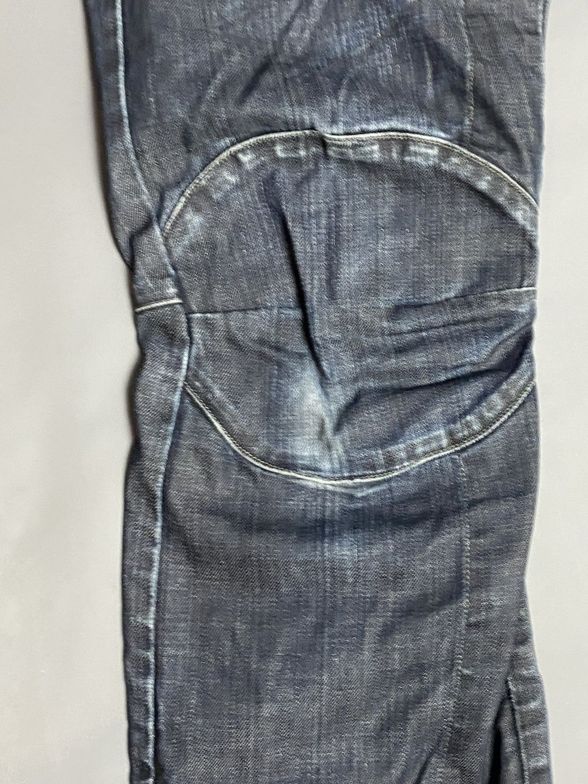 G-Star Mens G-Star Fire Elwood Narrow Jeans Dark Wash Biker W29 L32 Size US 29 - 11 Thumbnail