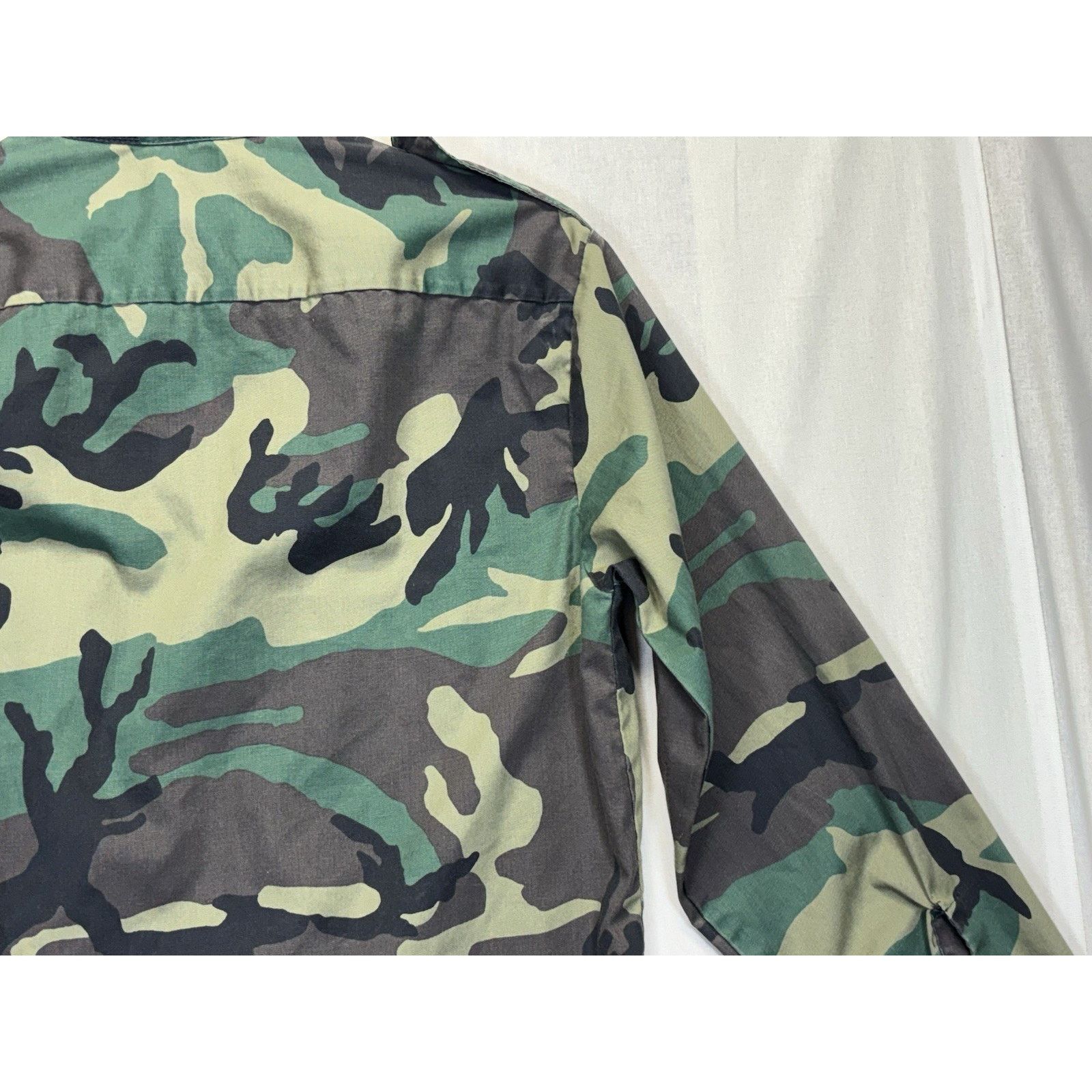 The Unbranded Brand Vintage Gung Ho Sz L Green Camo Military Button Shirt Size US M / EU 48-50 / 2 - 20 Thumbnail