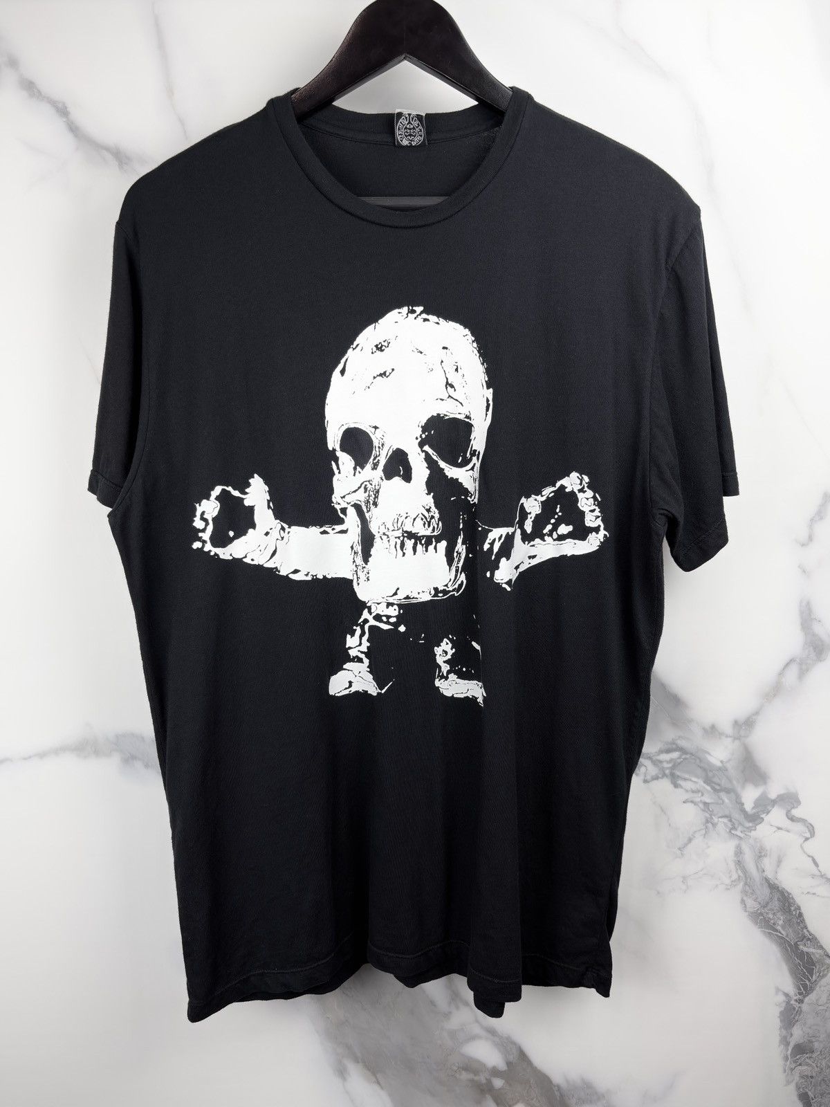 Chrome Hearts Chrome Hearts Vintage Foti Skeleton Big Print Tshirt Black Size US L / EU 52-54 / 3 - 1 Thumbnail