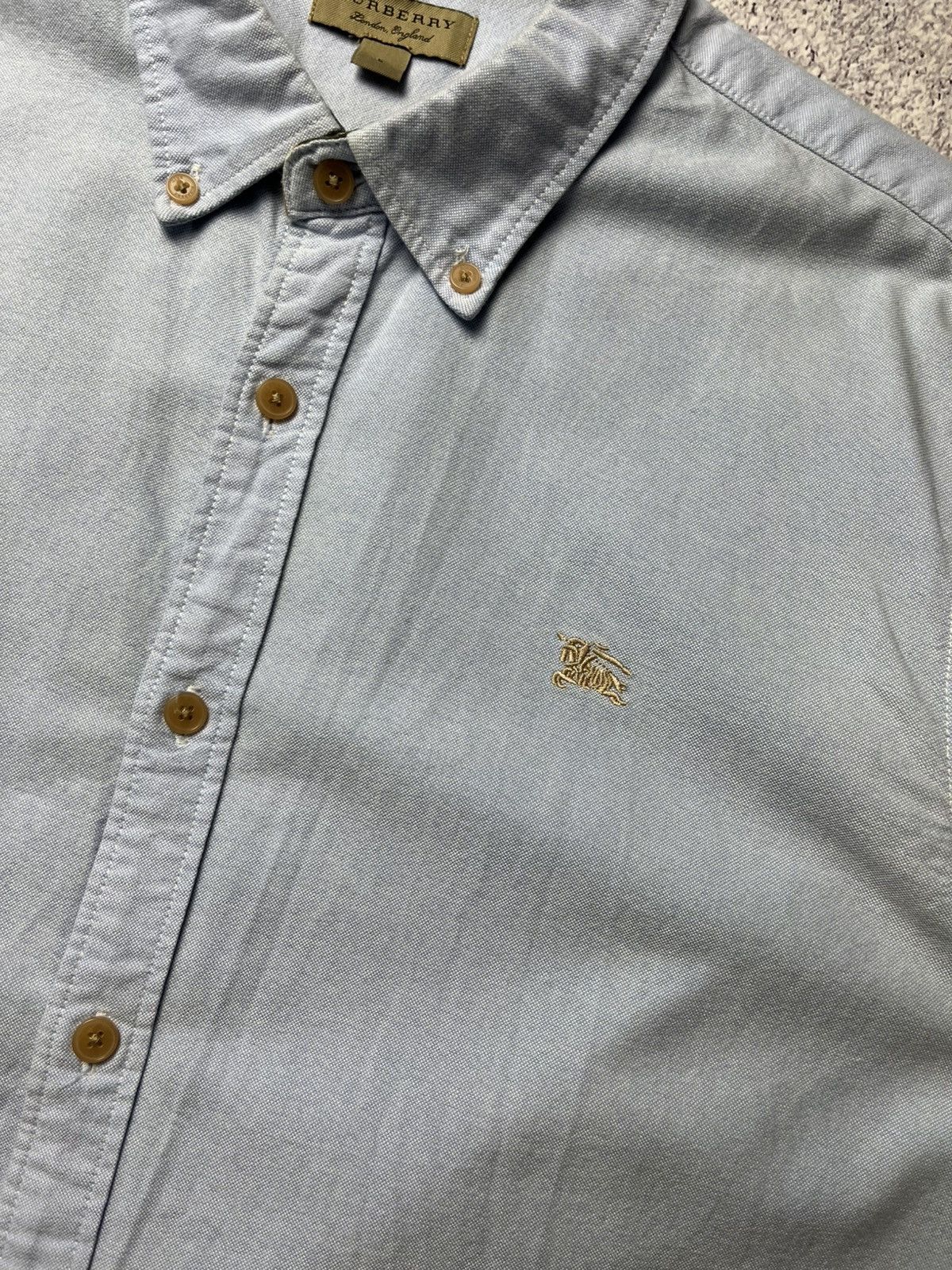Burberry Vintage Burberry Shirt Luxury Size US L / EU 52-54 / 3 - 6 Thumbnail