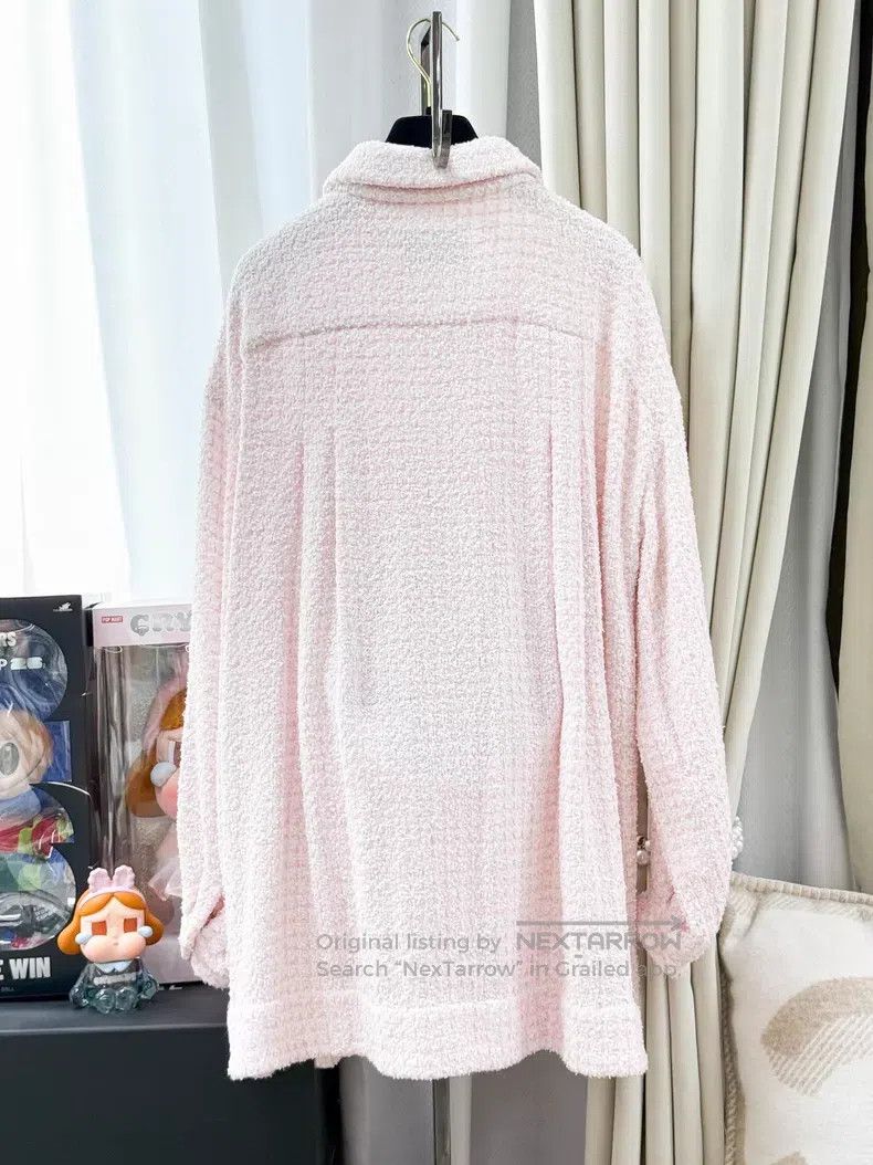 Chanel Chanel Pink and white mixed-color dress jacket Size XS / US 0-2 / IT 36-38 - 3 Thumbnail