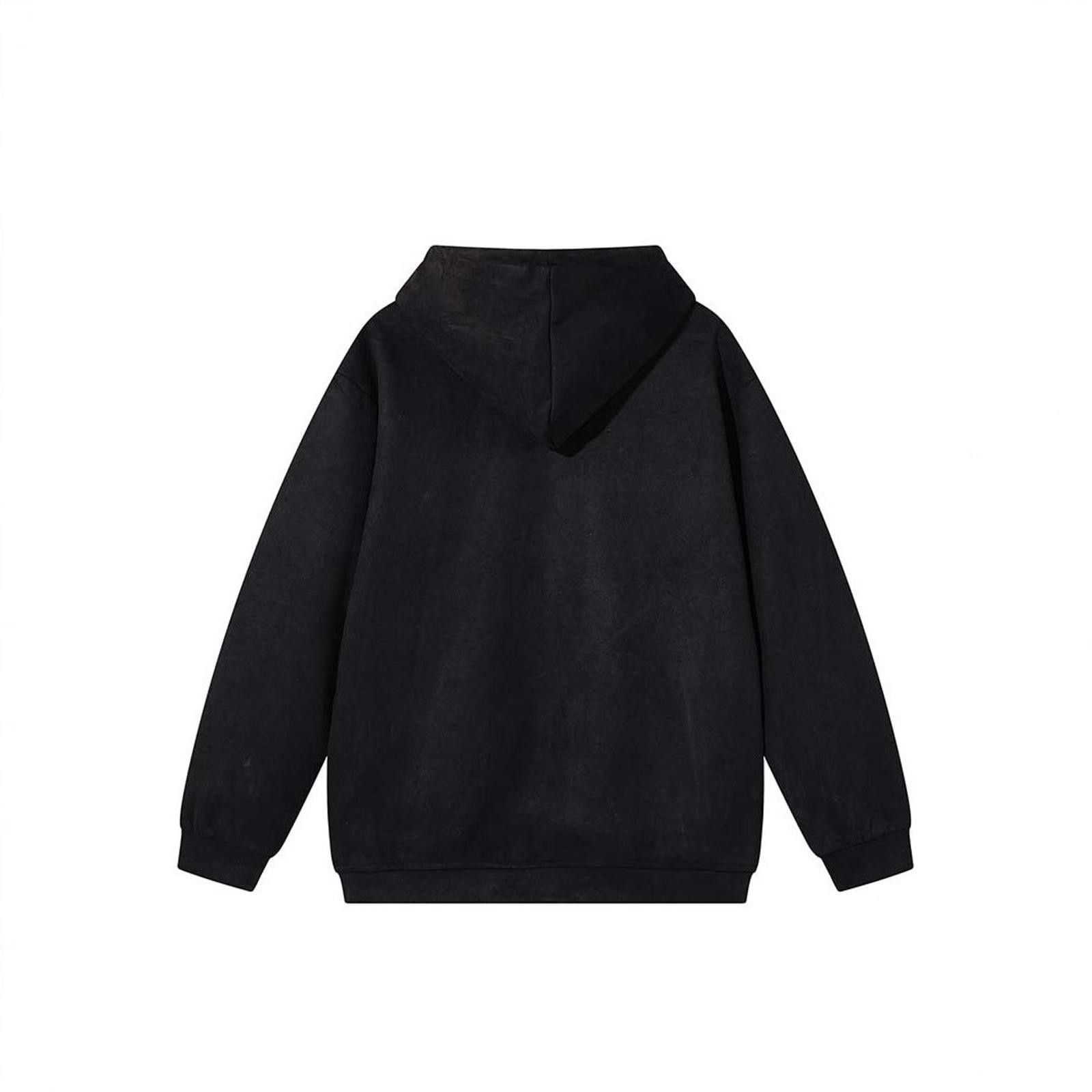 Japanese Brand Graphic Print Oversized Hoodie, Men's Hooded Sweatshirt Size US M / EU 48-50 / 2 - 2 Thumbnail