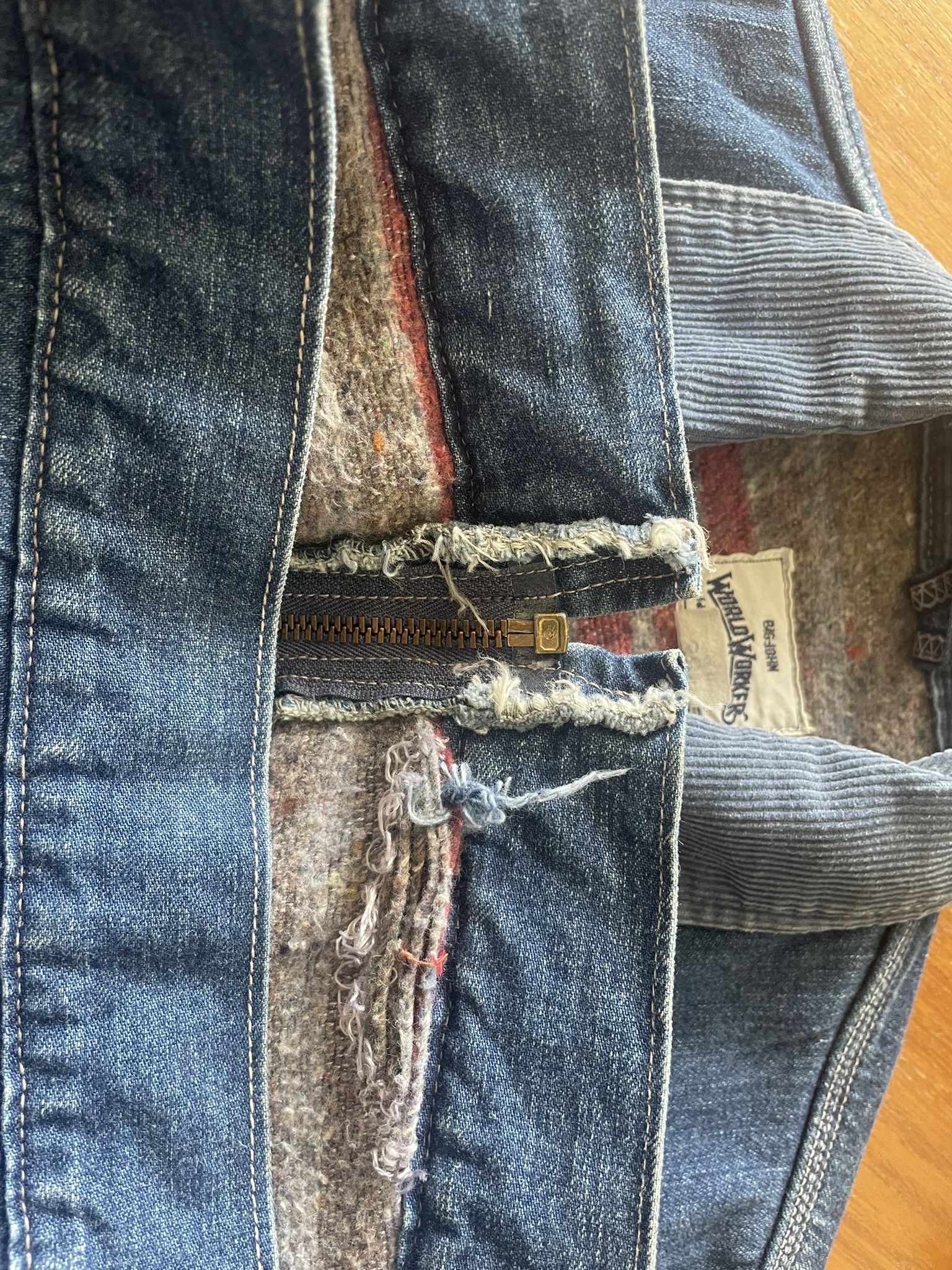 Big John Big John World Workers denim work chore jacket Size US S / EU 44-46 / 1 - 7 Thumbnail