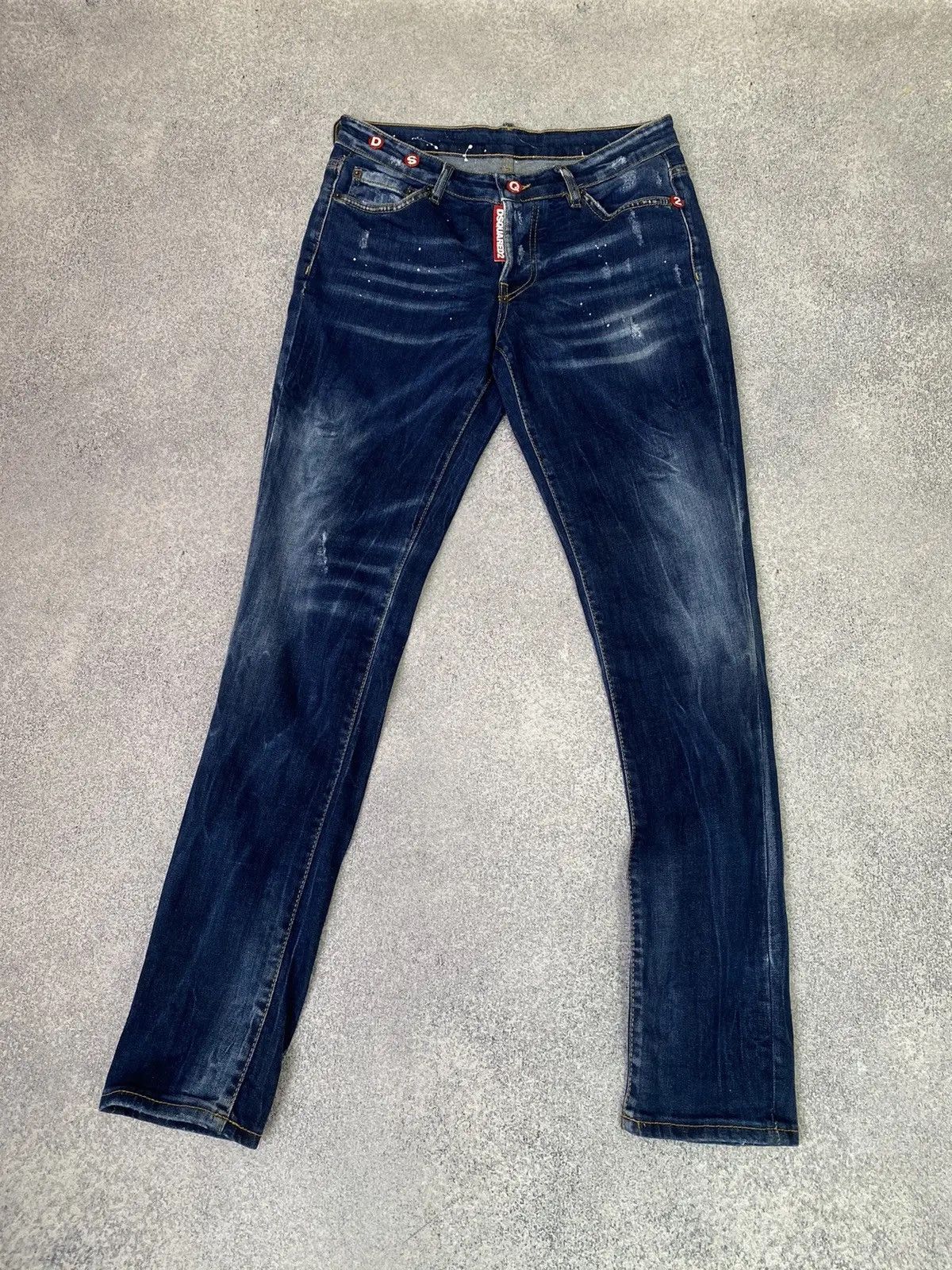 Designer × Dsquared2 × Vintage Vintage Dsquared2 Denim Blue Luxury Jeans Size US 31 - 5 Thumbnail