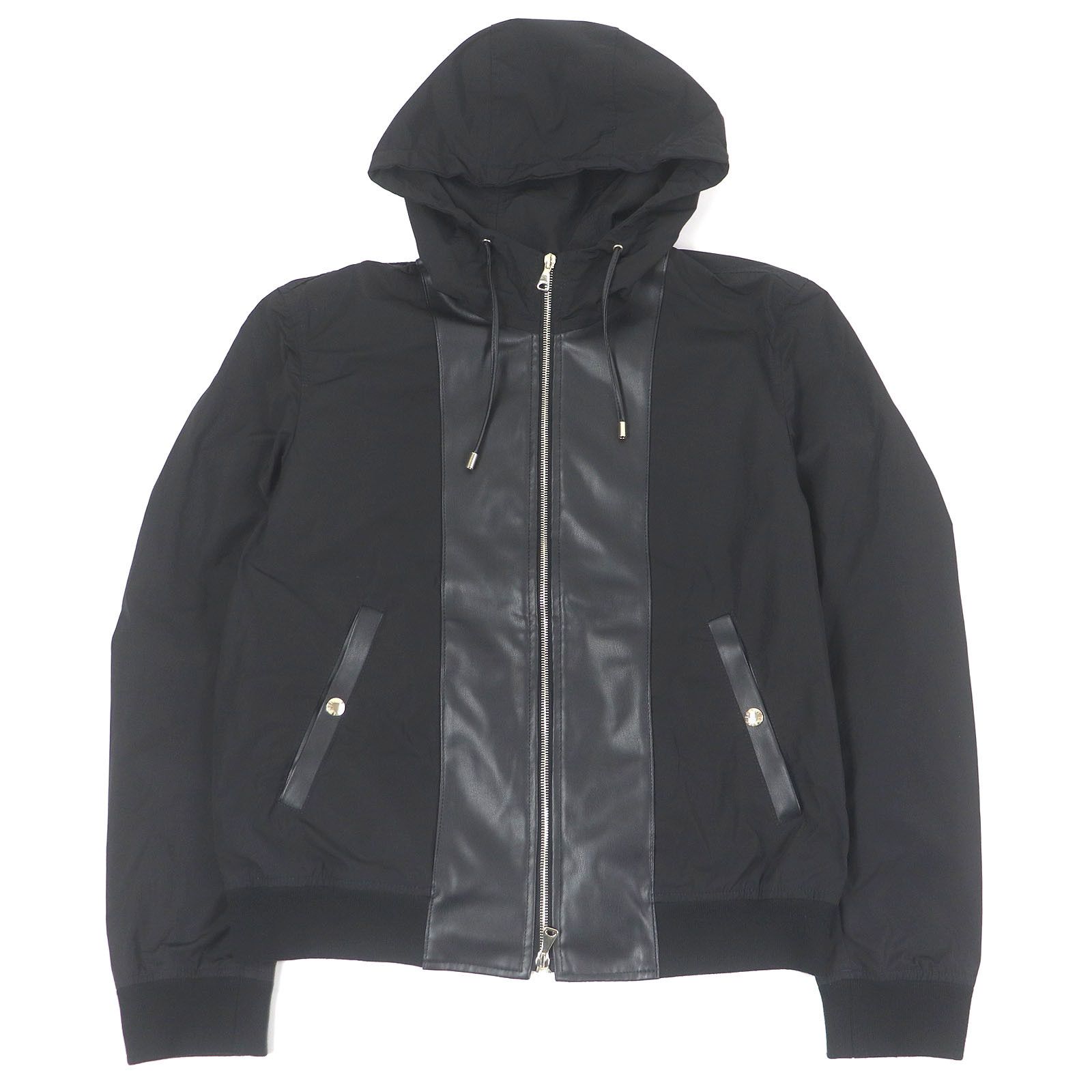 Other Other Emmeti BR Special Order Washable Tech Leather Hoodie Others Sweatshirts & Hoodies Size ONE SIZE - 1 Thumbnail