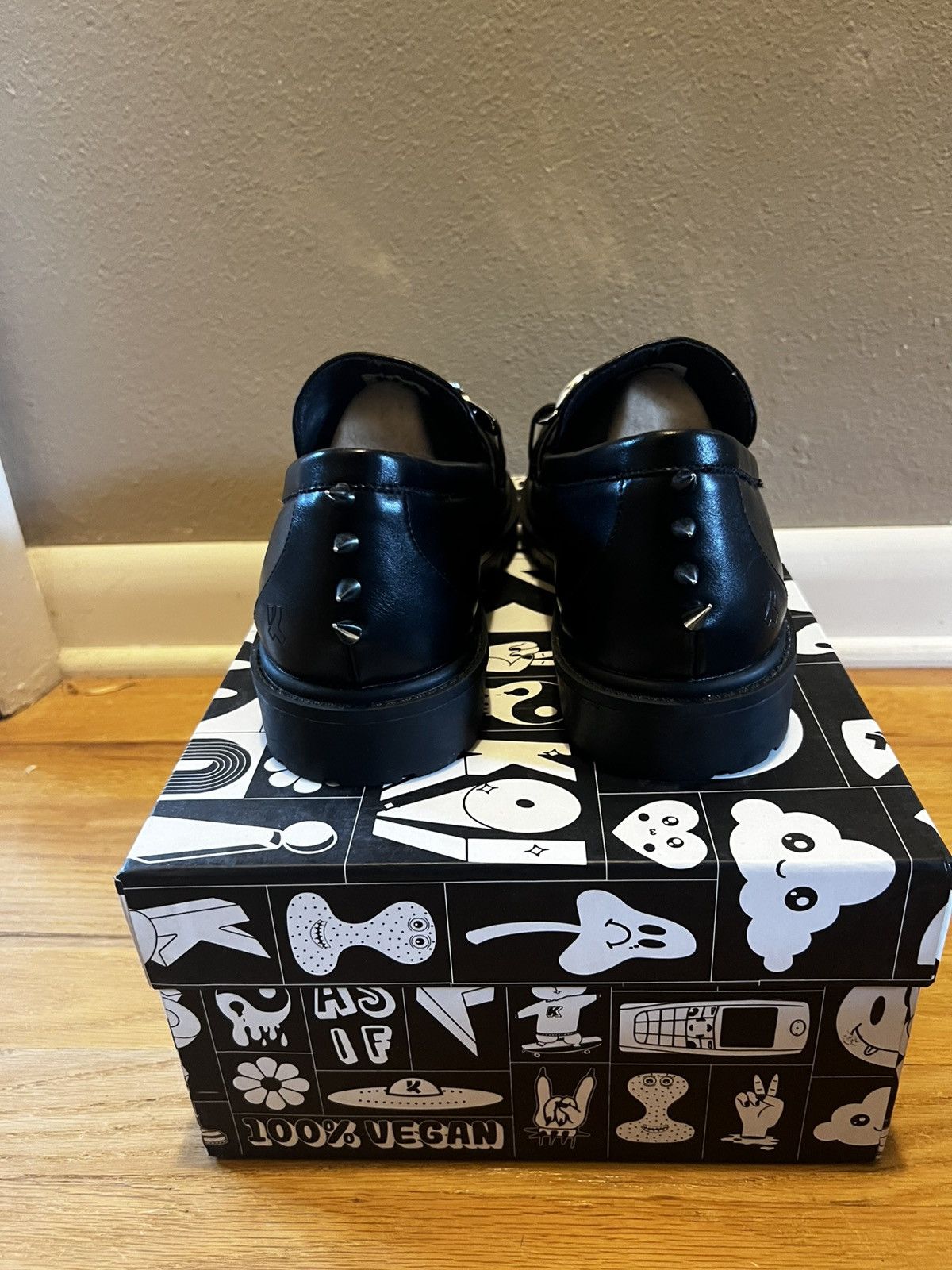 Other Koi “The Grave Warden” Black 100% Vegan Size US 11 / EU 44 - 3 Thumbnail