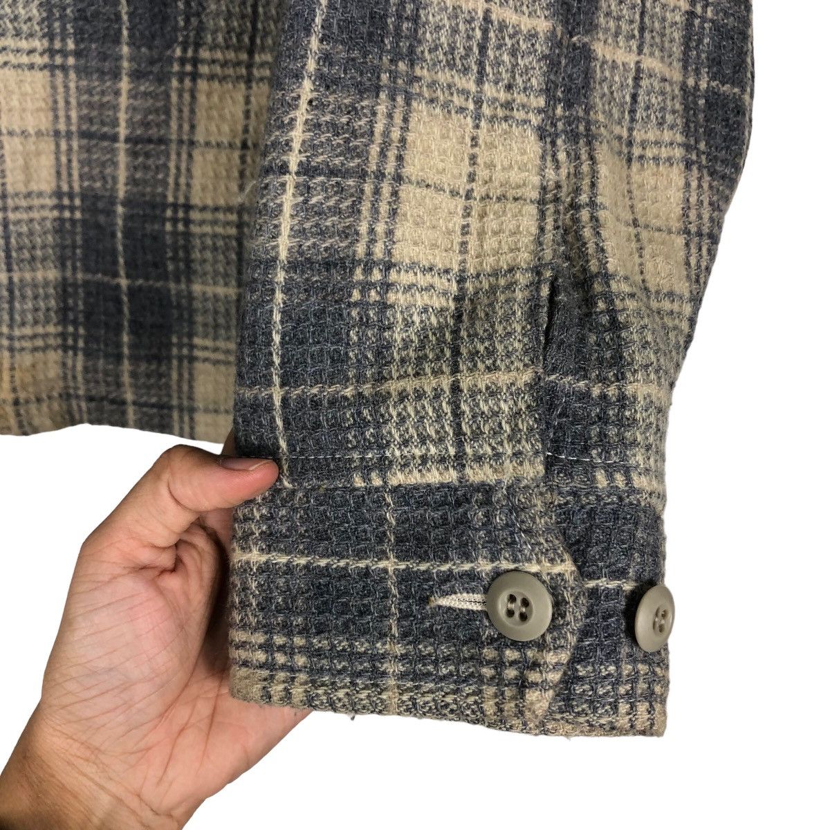 Hysteric Glamour 🔥Vintage Work Jacket Lipstar Japan Made Tartan Design Size US M / EU 48-50 / 2 - 15 Thumbnail