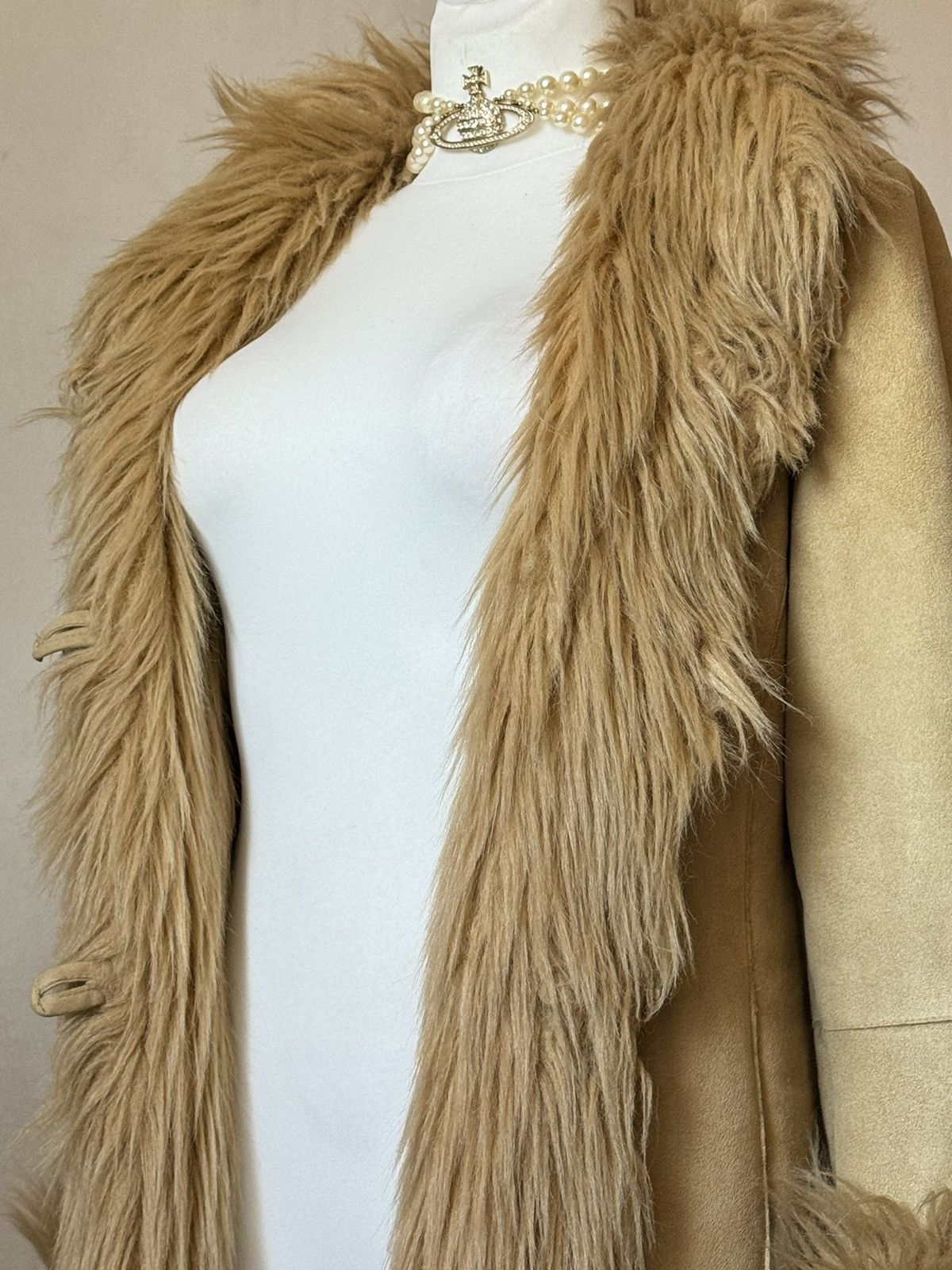 Vintage Vintage Afgan Grunge Penny Lane maxi faux fur coat Size S / US 4 / IT 40 - 5 Thumbnail