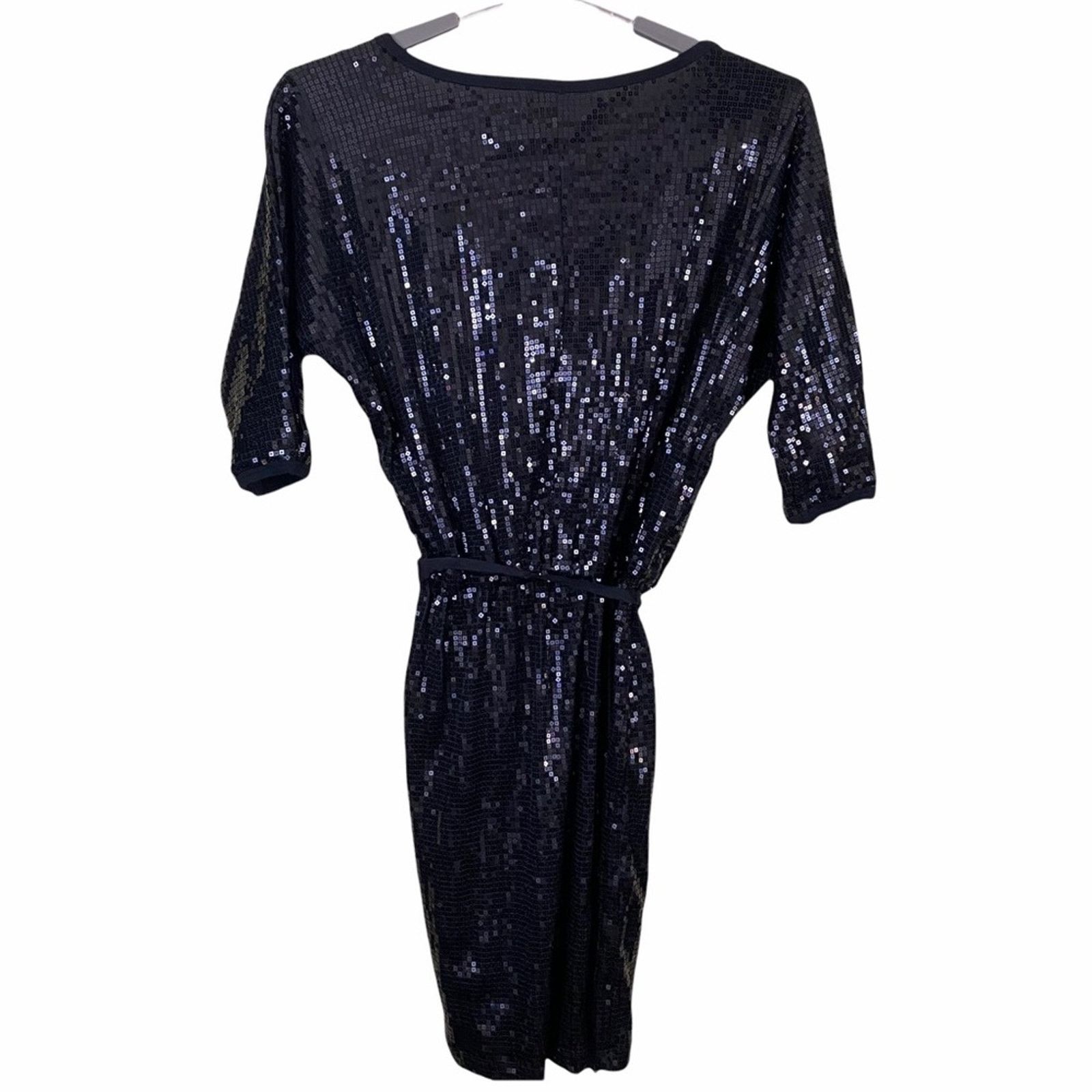 Other Karen Kane Black Sequined Dress Size Small Size S / US 4 / IT 40 - 3 Thumbnail