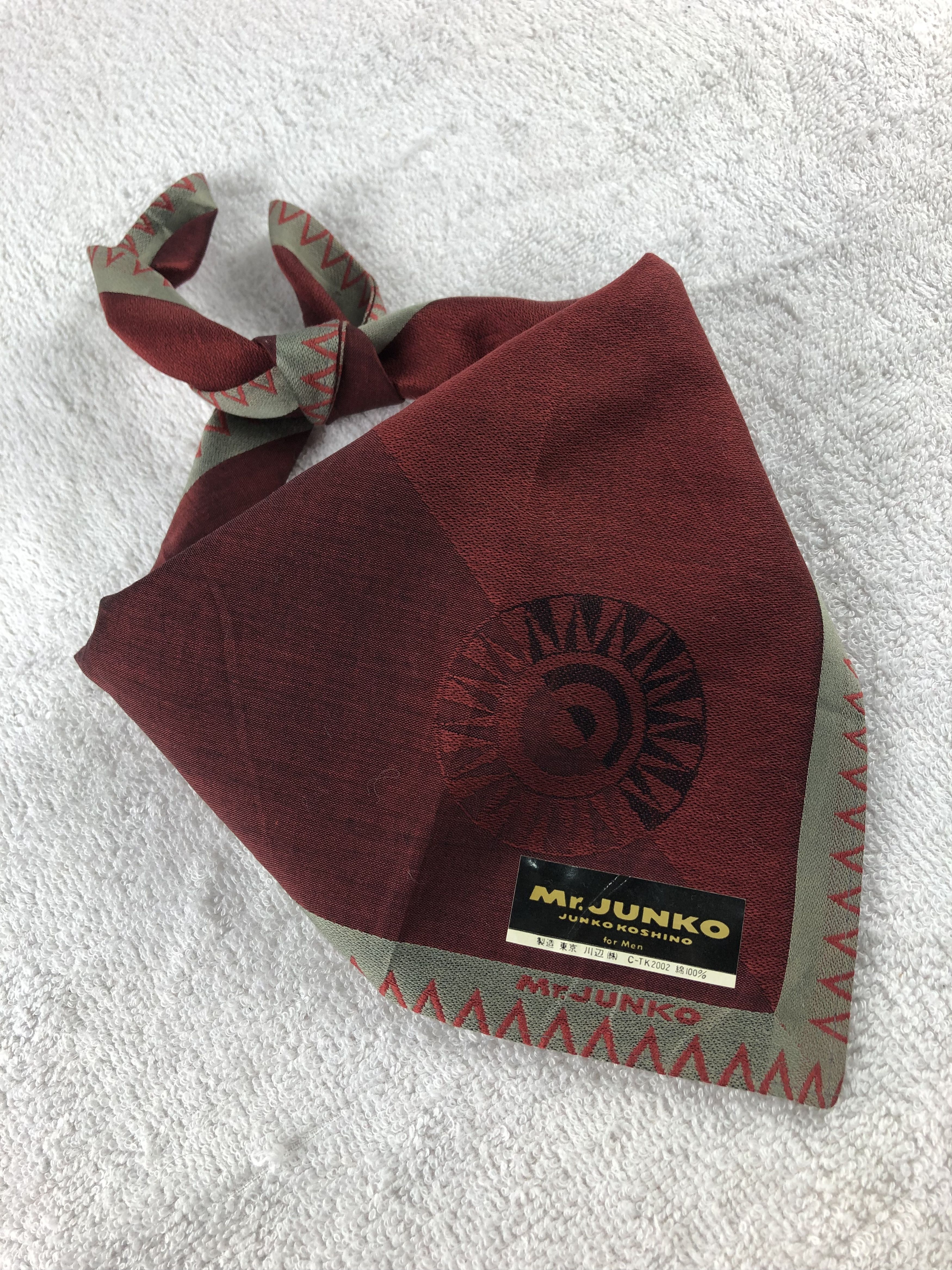 Japanese Brand × Mr. Junko × Vintage Mr. Junko Handkerchief / Bandana / Neckerchief Size ONE SIZE - 1 Thumbnail