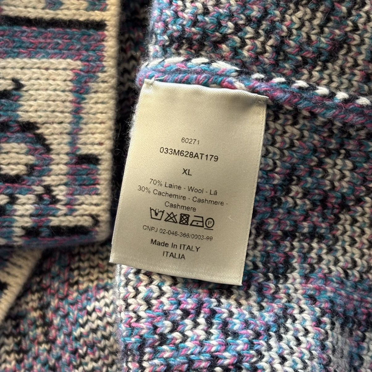 Dior Dior Oblique Monogram Jacquard Knit Sweater. Size US XL / EU 56 / 4 - 5 Thumbnail