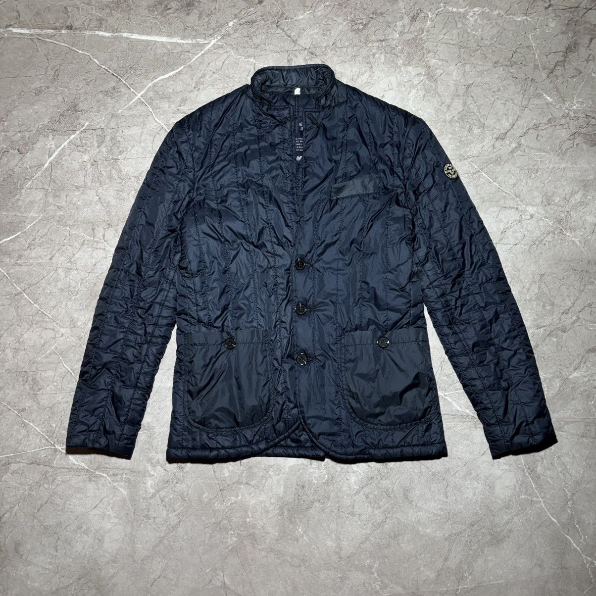 Vintage Armani Puffer Jacket Quilt M size