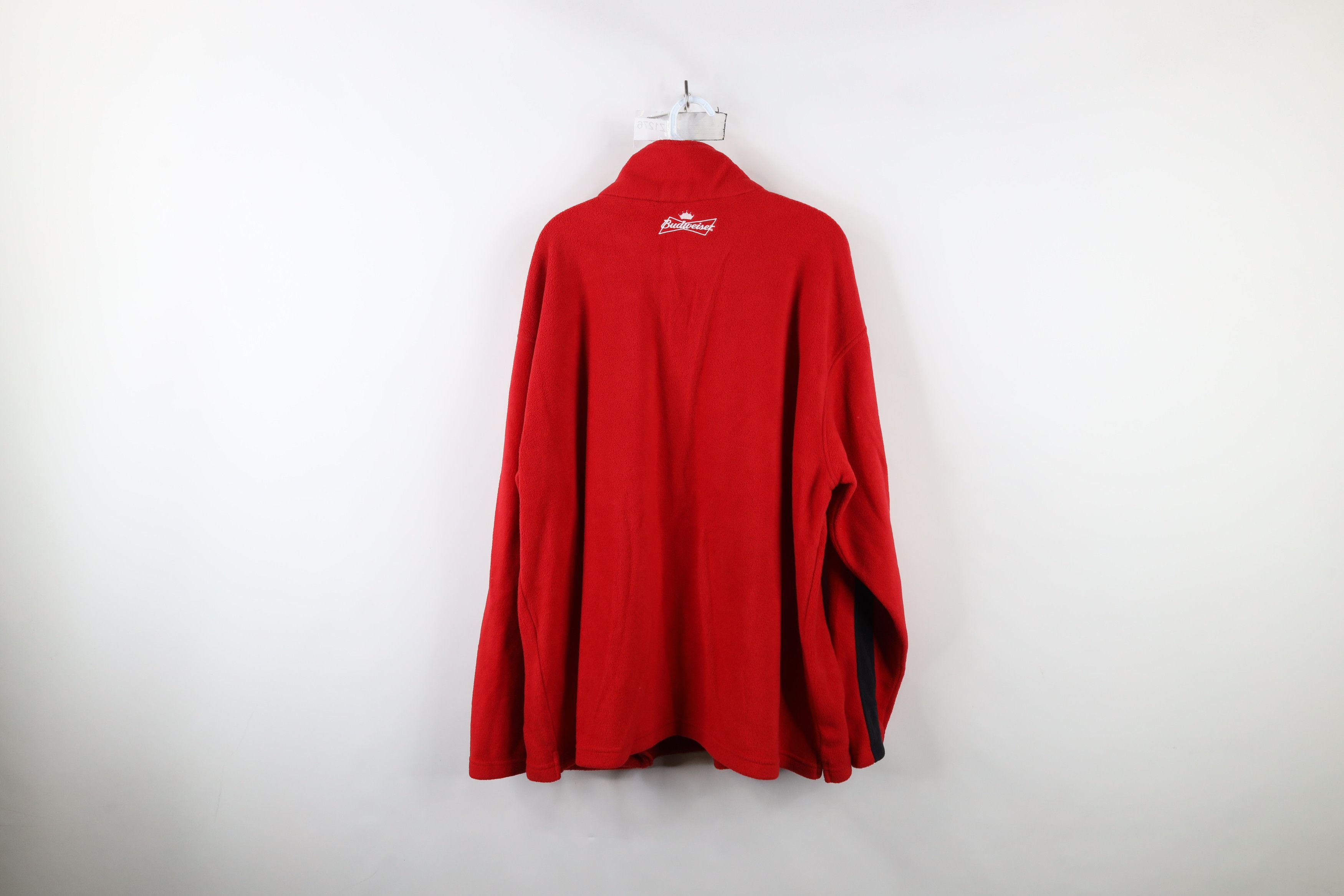 Vintage Vintage NASCAR Earnhardt Jr Racing Fleece Half Zip Sweater Size US XXL / EU 58 / 5 - 12 Thumbnail