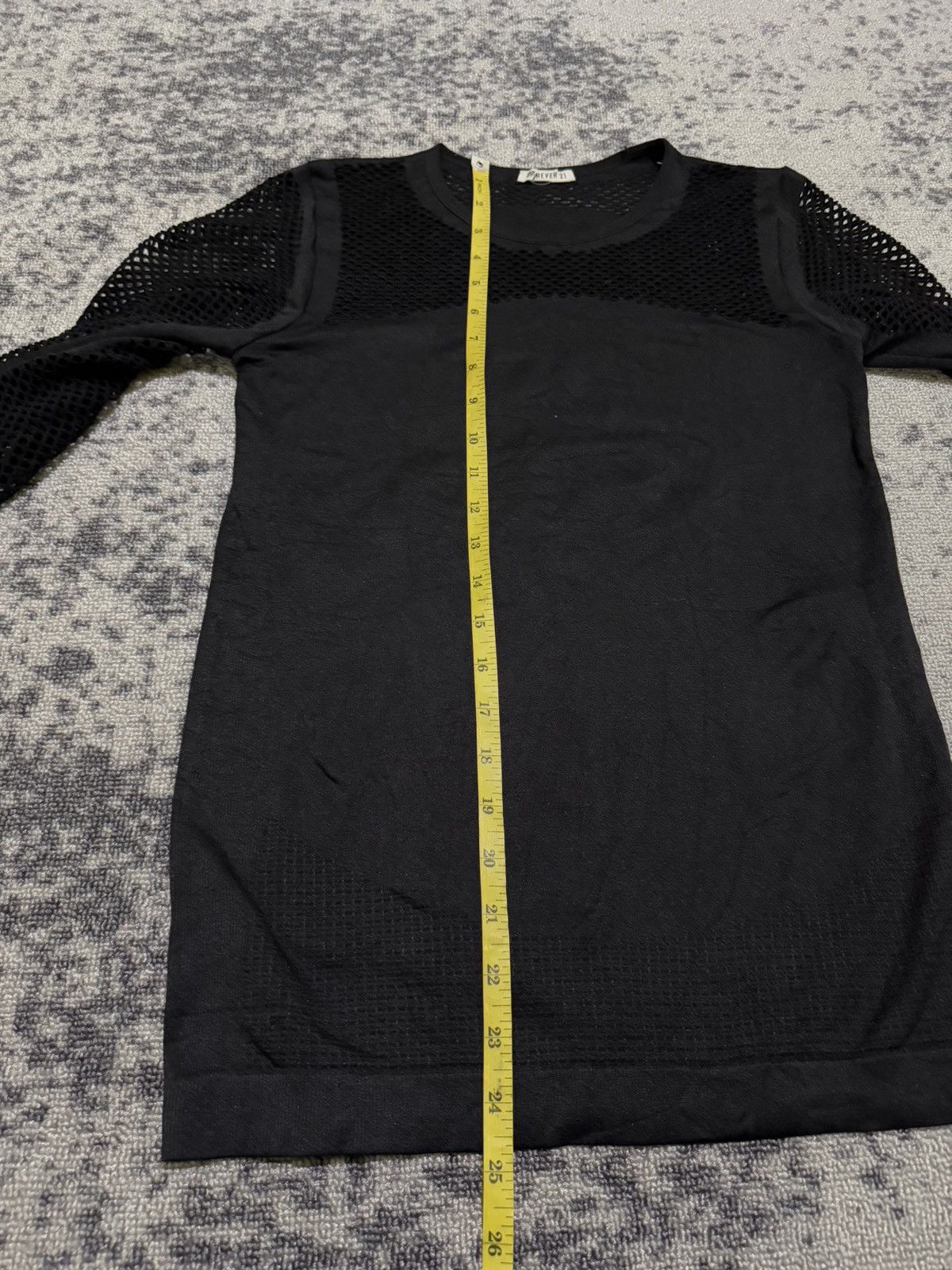 Hysteric Glamour × If Six Was Nine × Japanese Brand Y2k Forever 21 mesh ifsixwasnine long sleeve Size US M / EU 48-50 / 2 - 7 Thumbnail