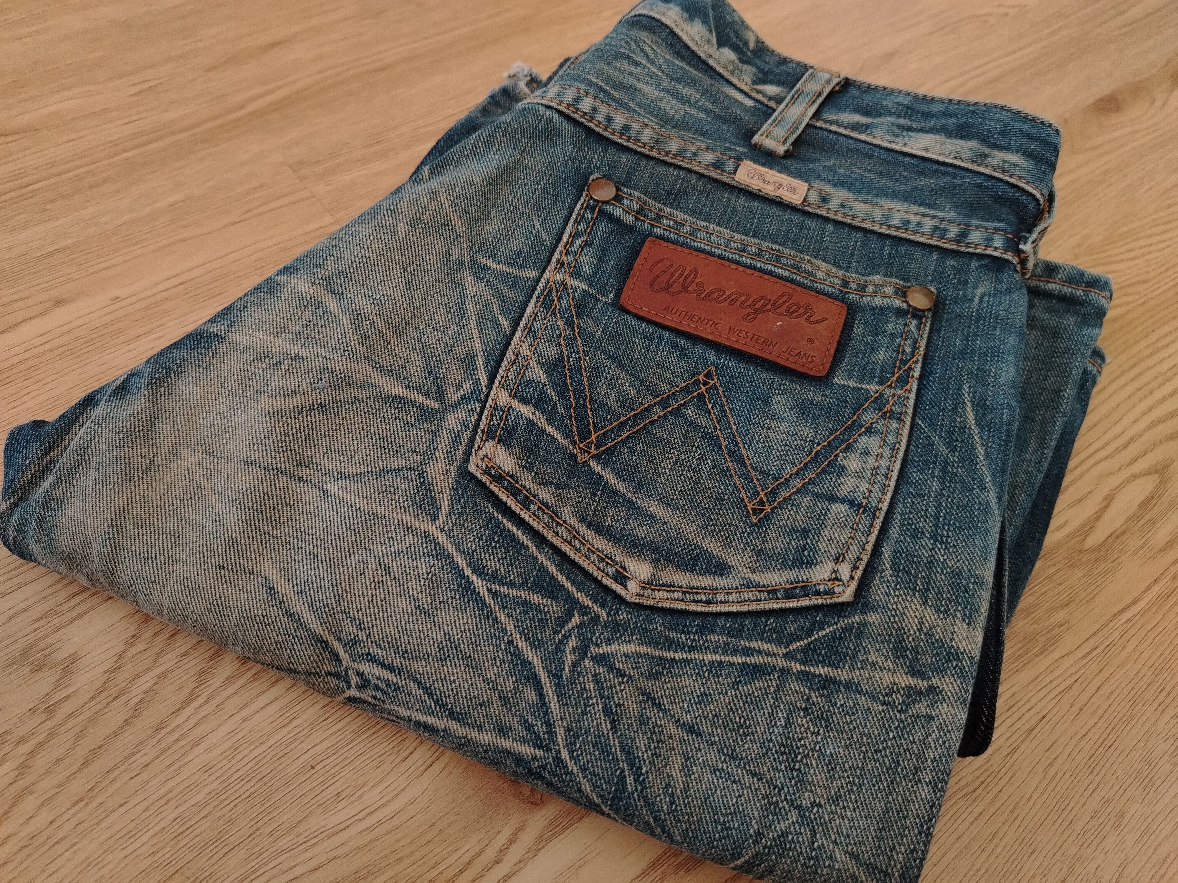 Japanese Brand Bootcut Flare Jeans Wrangler Vintage Size US 30 / EU 46 - 20 Thumbnail