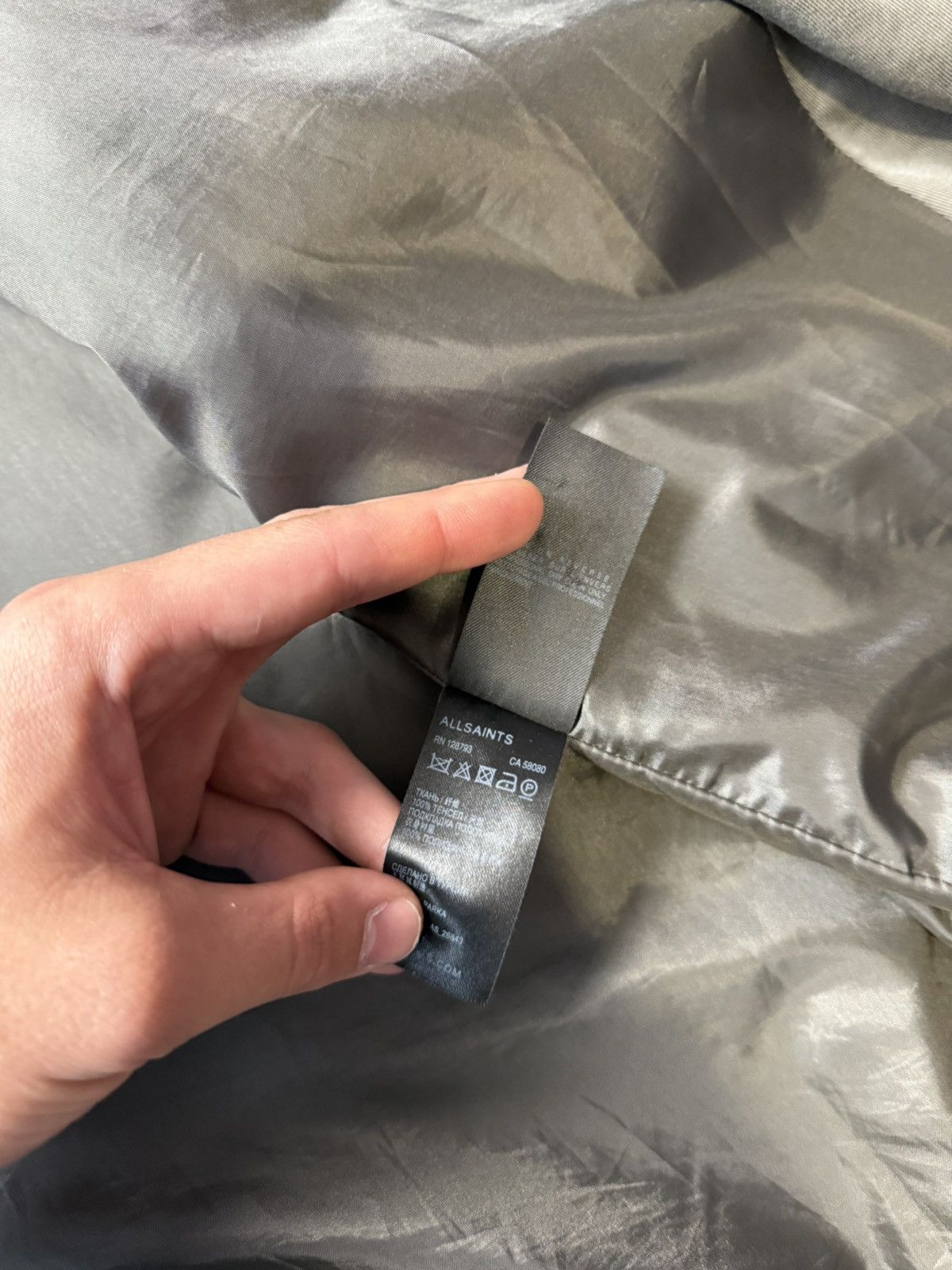 Allsaints Vintage ALLSAINTS PORTERE KHAKI PARKA COAT Japanese Y2K Size L / US 10 / IT 46 - 18 Thumbnail