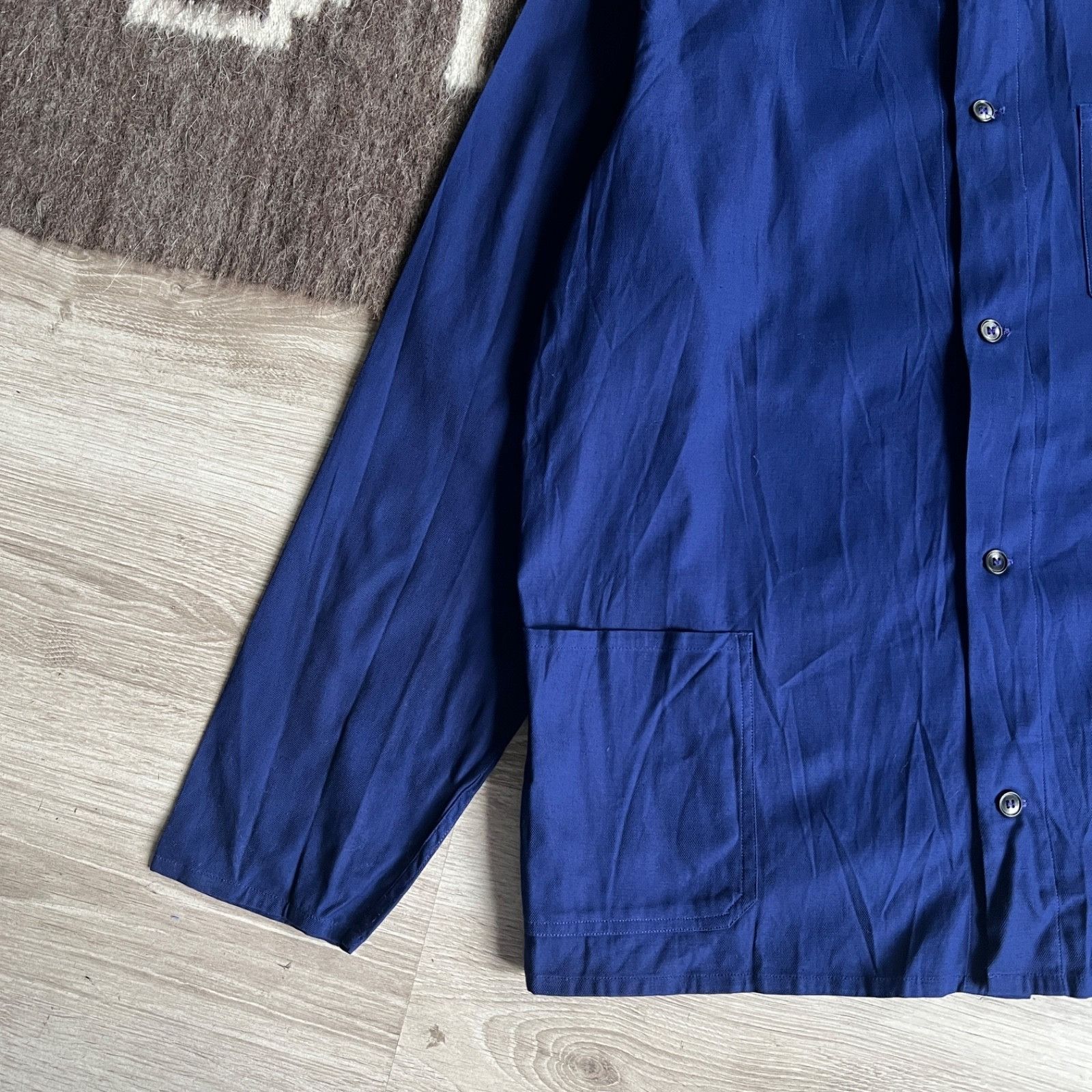 Vintage Vintage French Workwear Chore Utility Jacket 9755AC Size US L / EU 52-54 / 3 - 6 Thumbnail
