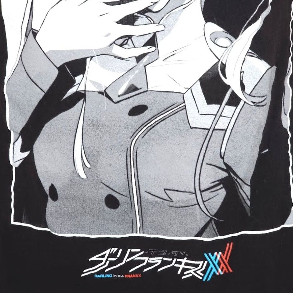Vintage Darling In The Franxx T Shirt Mens Size Small Black Sci Fi Mecha Anime Size US S / EU 44-46 / 1 - 4 Thumbnail