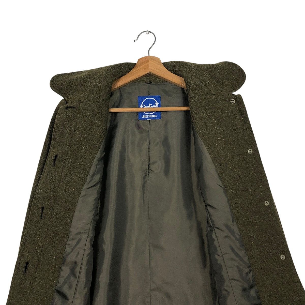 Japanese Brand × Junko Shimada 🔥LONG JACKET STRAIGHT BUTTON JUNKO SHIMADA MILITARY DESIGN Size M / US 6-8 / IT 42-44 - 16 Thumbnail