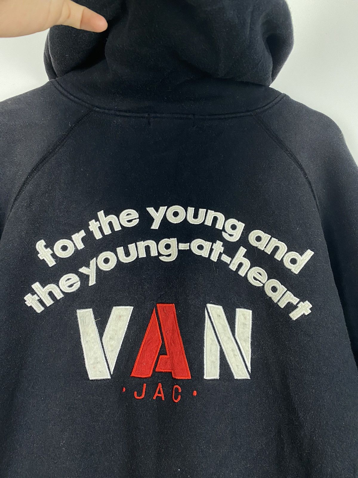 Van × Vintage Vintage Van Jac big logo hoodies Size US S / EU 44-46 / 1 - 3 Thumbnail