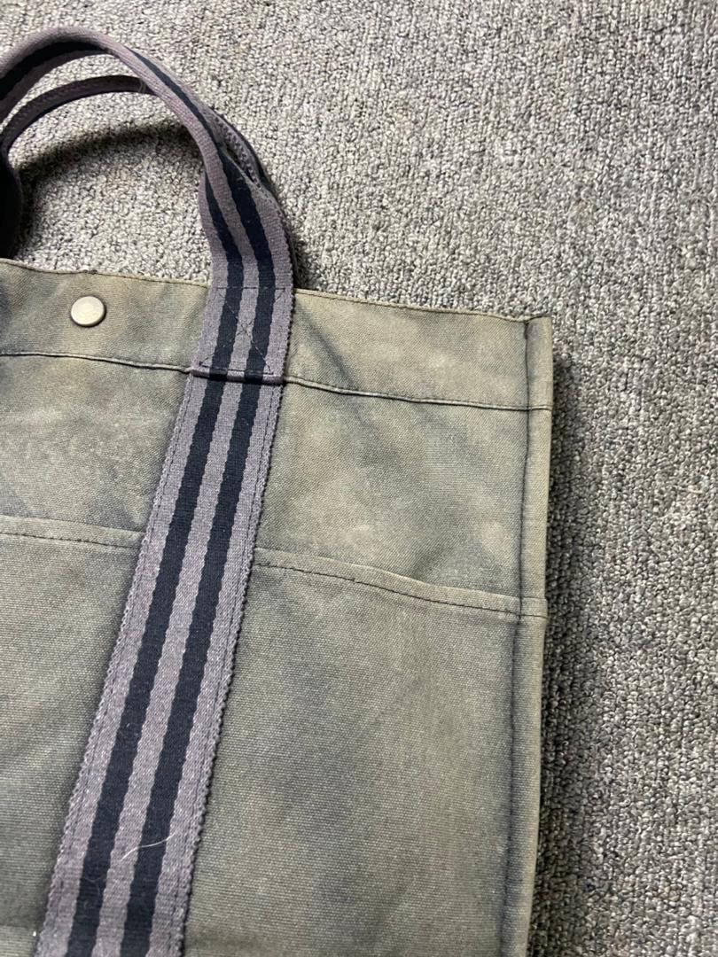 Hermes Hermes Fourre Tout Canvas Tote Handbag (204) Size ONE SIZE - 4 Thumbnail