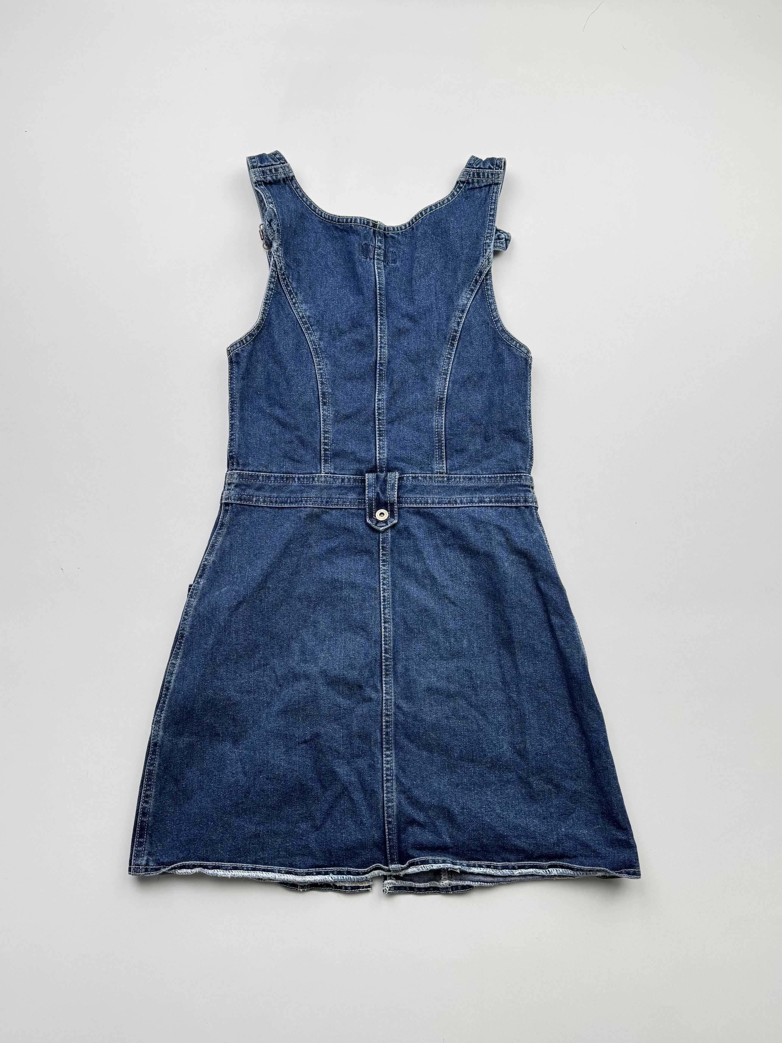 Japanese Brand Vintage Denim Dress B265(V492)E2 Size S / US 4 / IT 40 - 6 Thumbnail