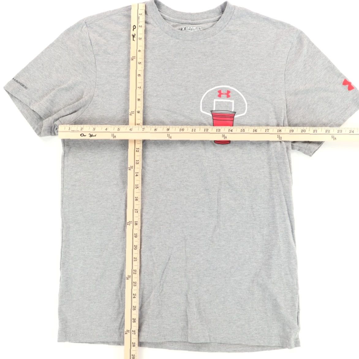 Under Armour Under Armour Shirt M Gray Solo Cup Basketball Crew Neck Short Sleeve Regular Fit Men’s Size US M / EU 48-50 / 2 - 3 Thumbnail