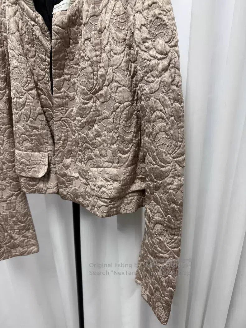 Dries Van Noten DRIES VAN NOTEN Silk Dragon and Phoenix Beaded Jacket Size XS / US 0-2 / IT 36-38 - 5 Thumbnail