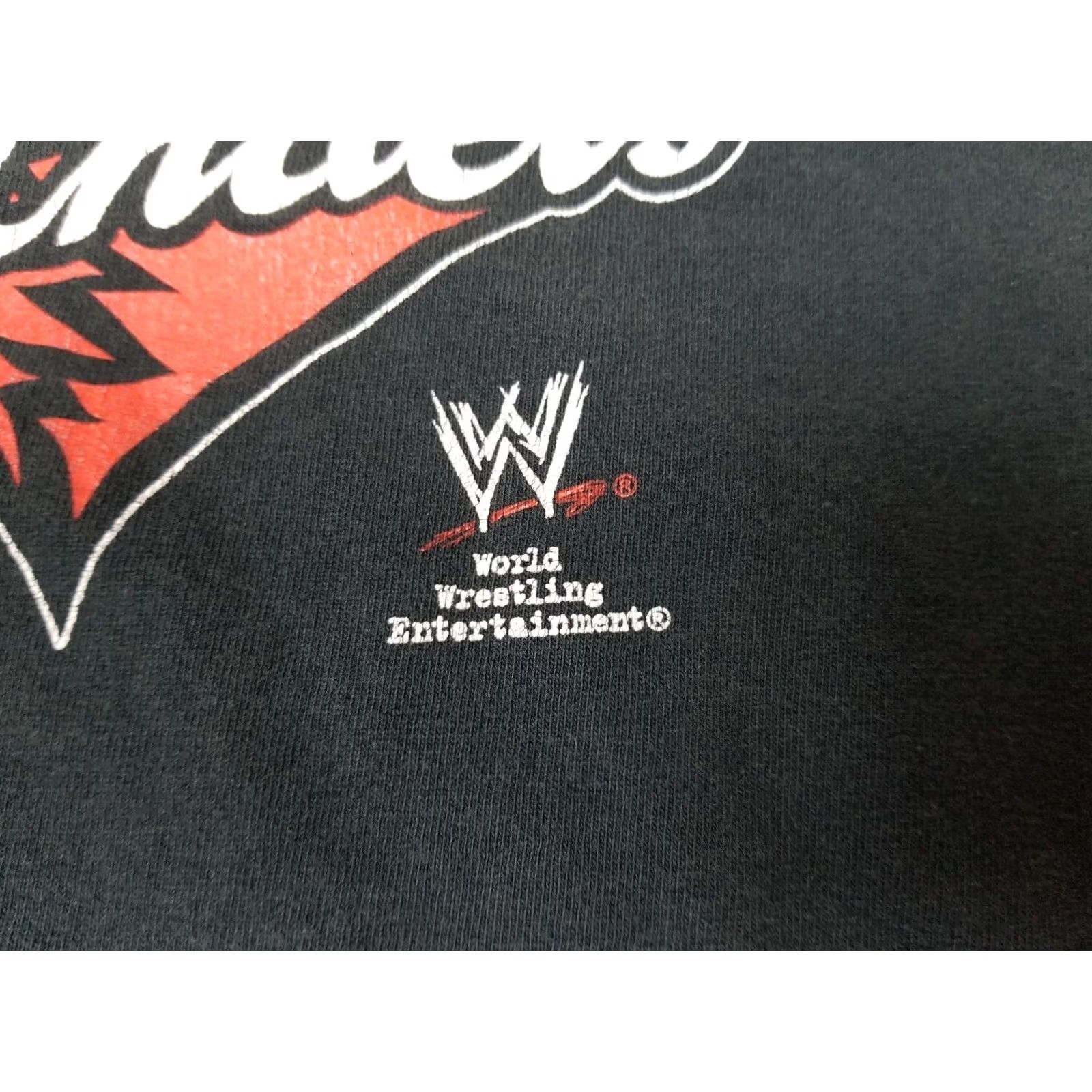 Vintage VINTAGE Shawn Michaels HEARTBREAK WWE BLACK T-SHIRT SZ LARGE Shirt Mens 90s Rock Band USA White? Size US L / EU 52-54 / 3 - 2 Thumbnail
