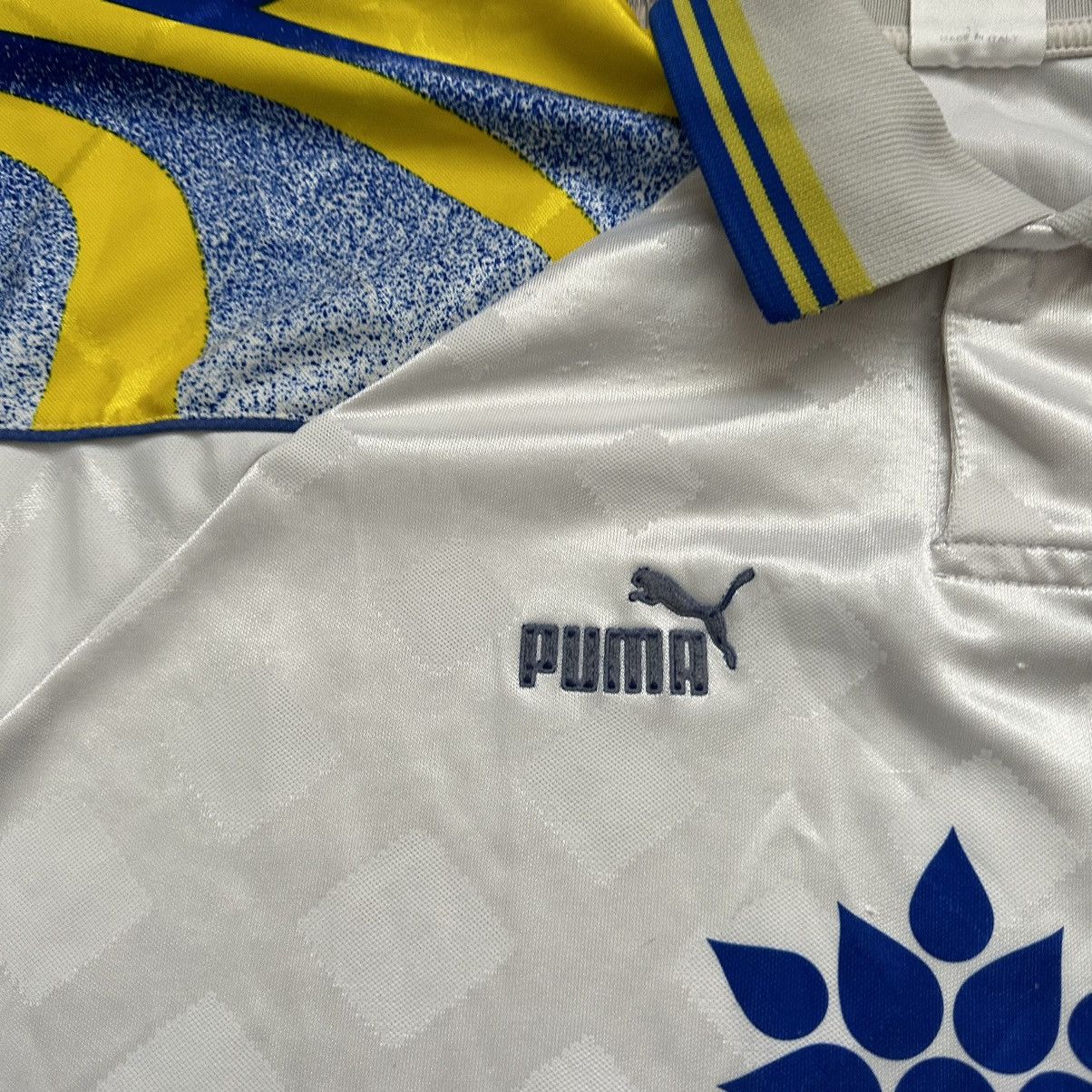 Puma 1995/97 Puma Parma AC Home Soccer Jersey/Shirt Size US XL / EU 56 / 4 - 6 Thumbnail