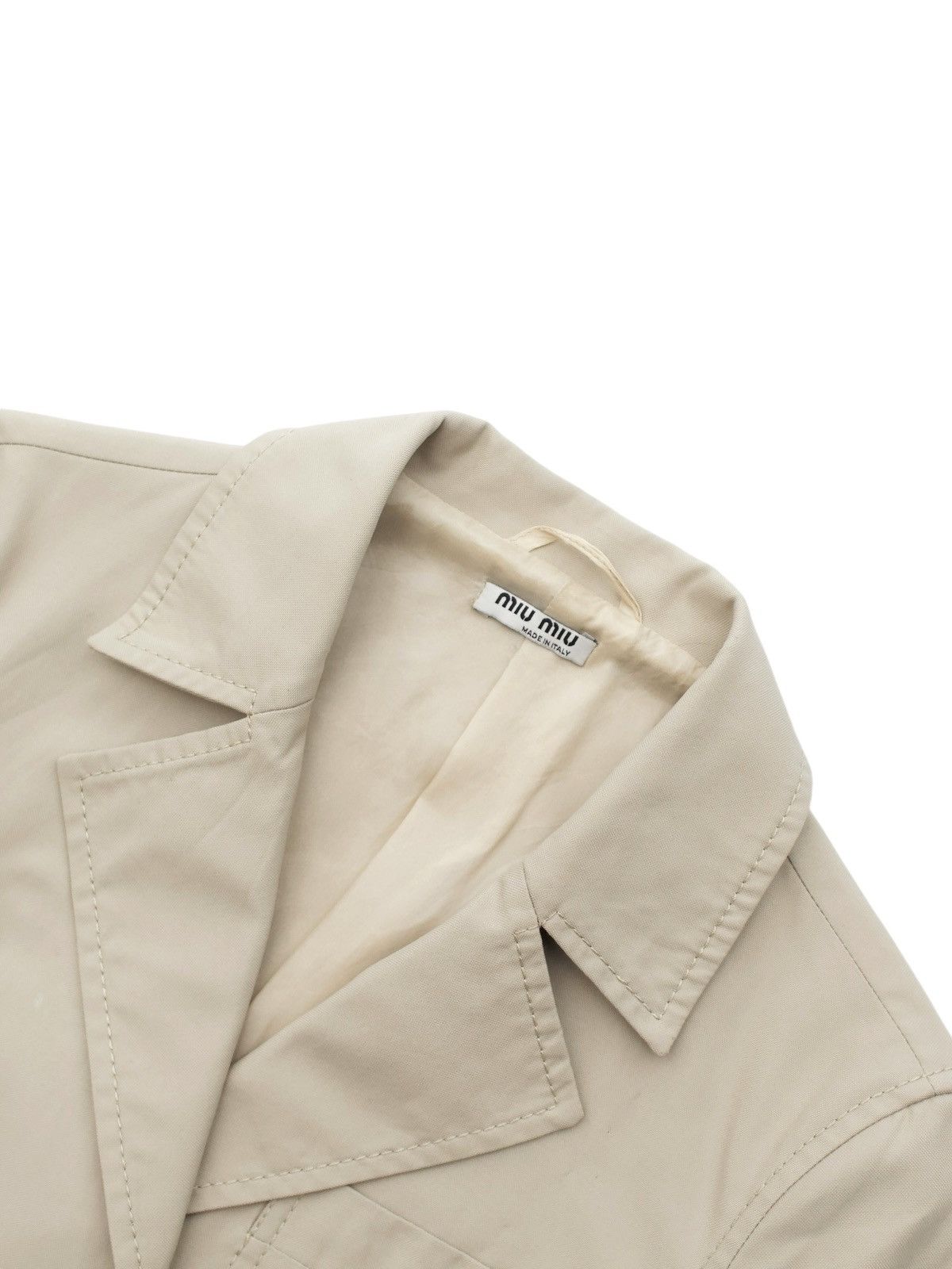 Miu Miu Miu Miu 2000’s Utility Blazer Jacket Size S / US 4 / IT 40 - 3 Thumbnail