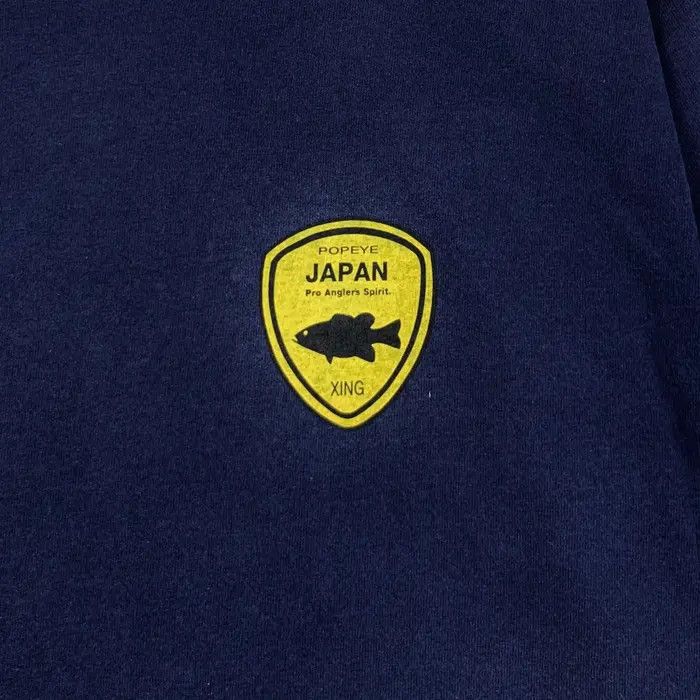 Fruit Of The Loom Vintage POPEYE TOKYO MAGAZINE Anglers Issue Tee Shirt Size US M / EU 48-50 / 2 - 5 Thumbnail