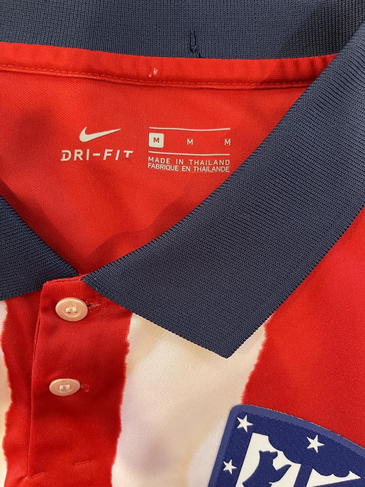 Nike Nike Atletico Madrid 2021-2022 Home Soccer Jersey Medium Size US M / EU 48-50 / 2 - 3 Thumbnail
