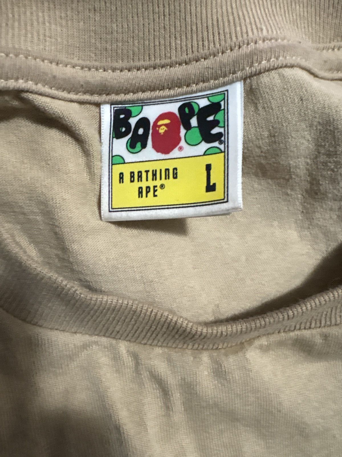 Bape Brush College Tee Size US L / EU 52-54 / 3 - 2 Thumbnail
