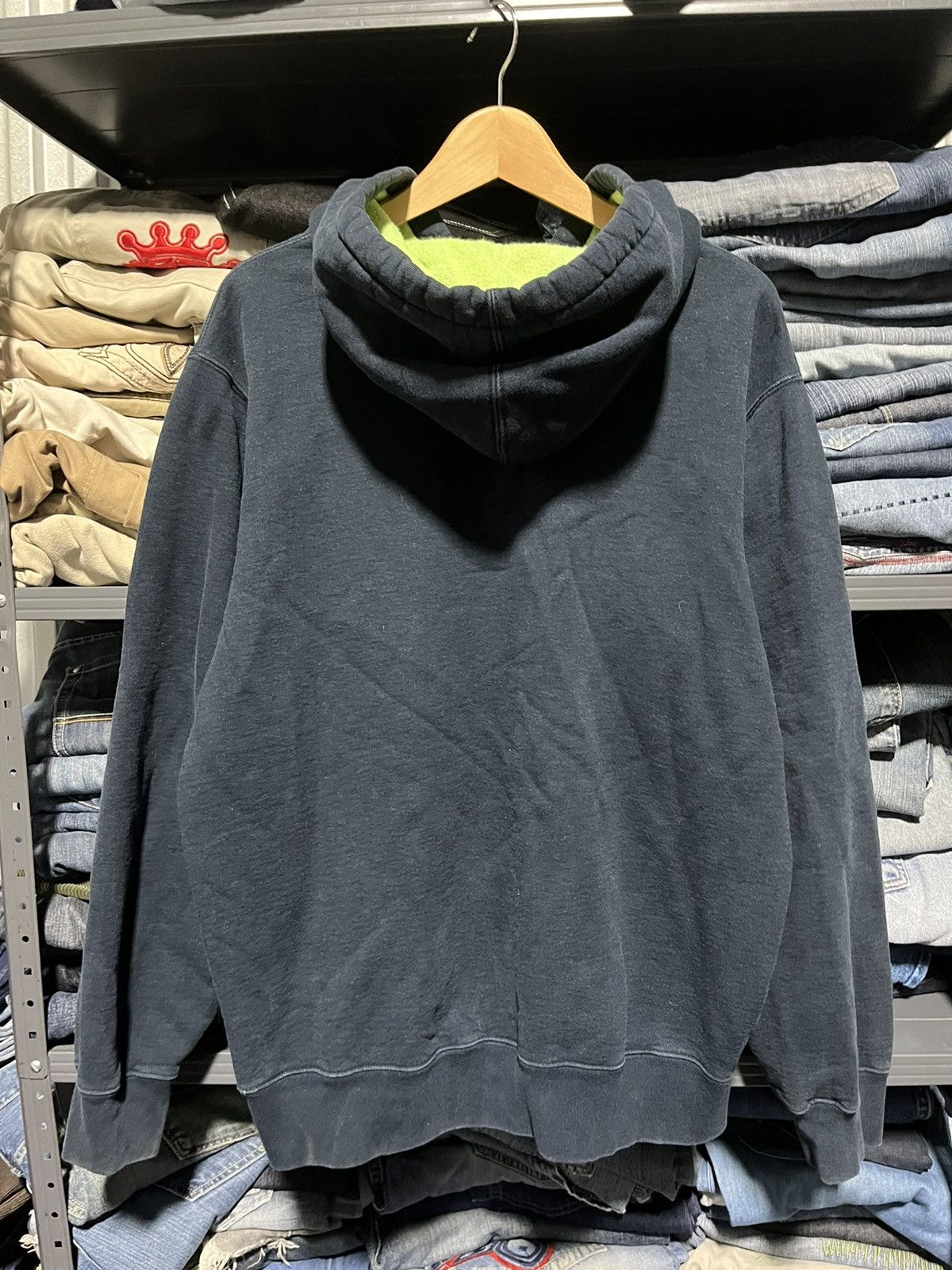 Supreme × Vintage Crazy Supreme Small Box Logo Zip-Up Hoodie Streetwear Skater Size US L / EU 52-54 / 3 - 11 Thumbnail