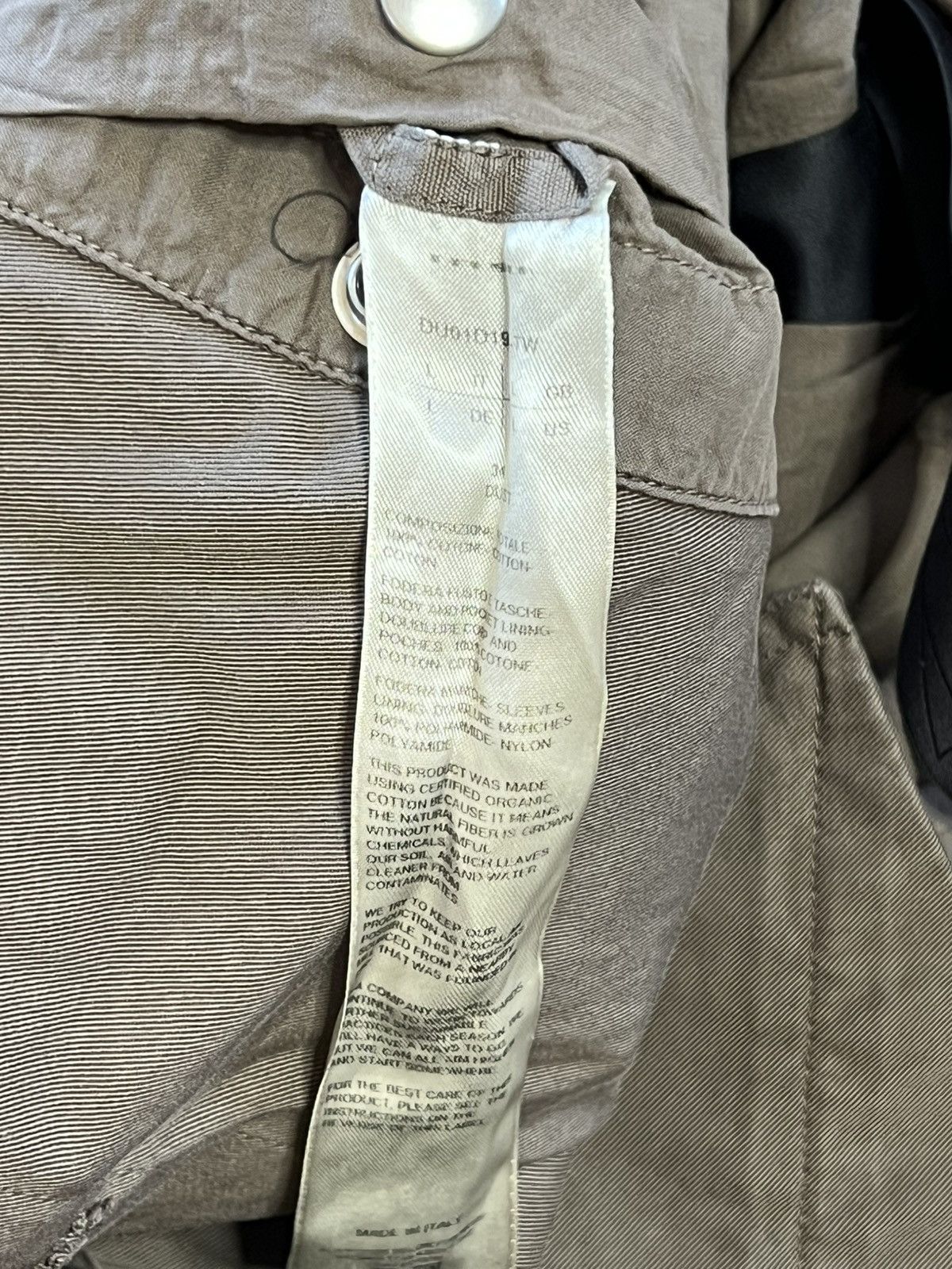 Rick Owens Rick Owens Trench Coat Size US L / EU 52-54 / 3 - 9 Thumbnail