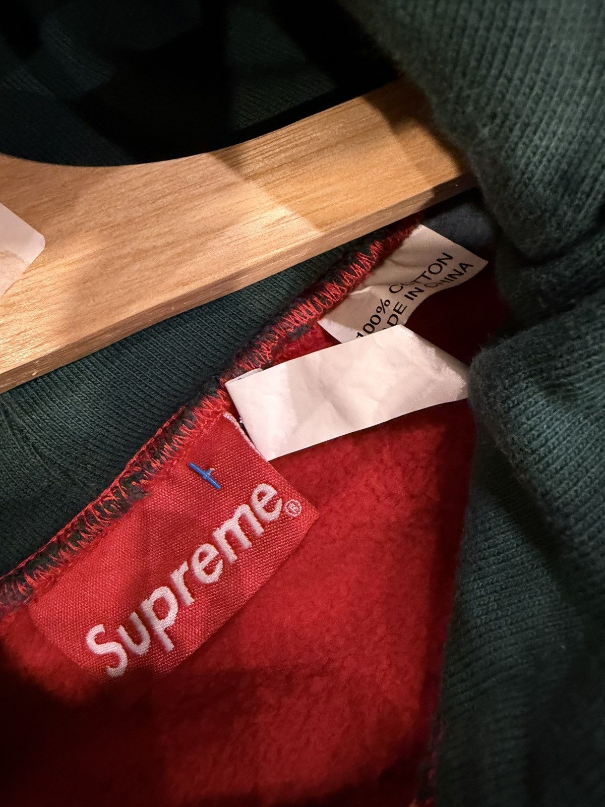 Supreme Supreme Multi Panel Chenille Patch Hoodie Size US S / EU 44-46 / 1 - 3 Thumbnail